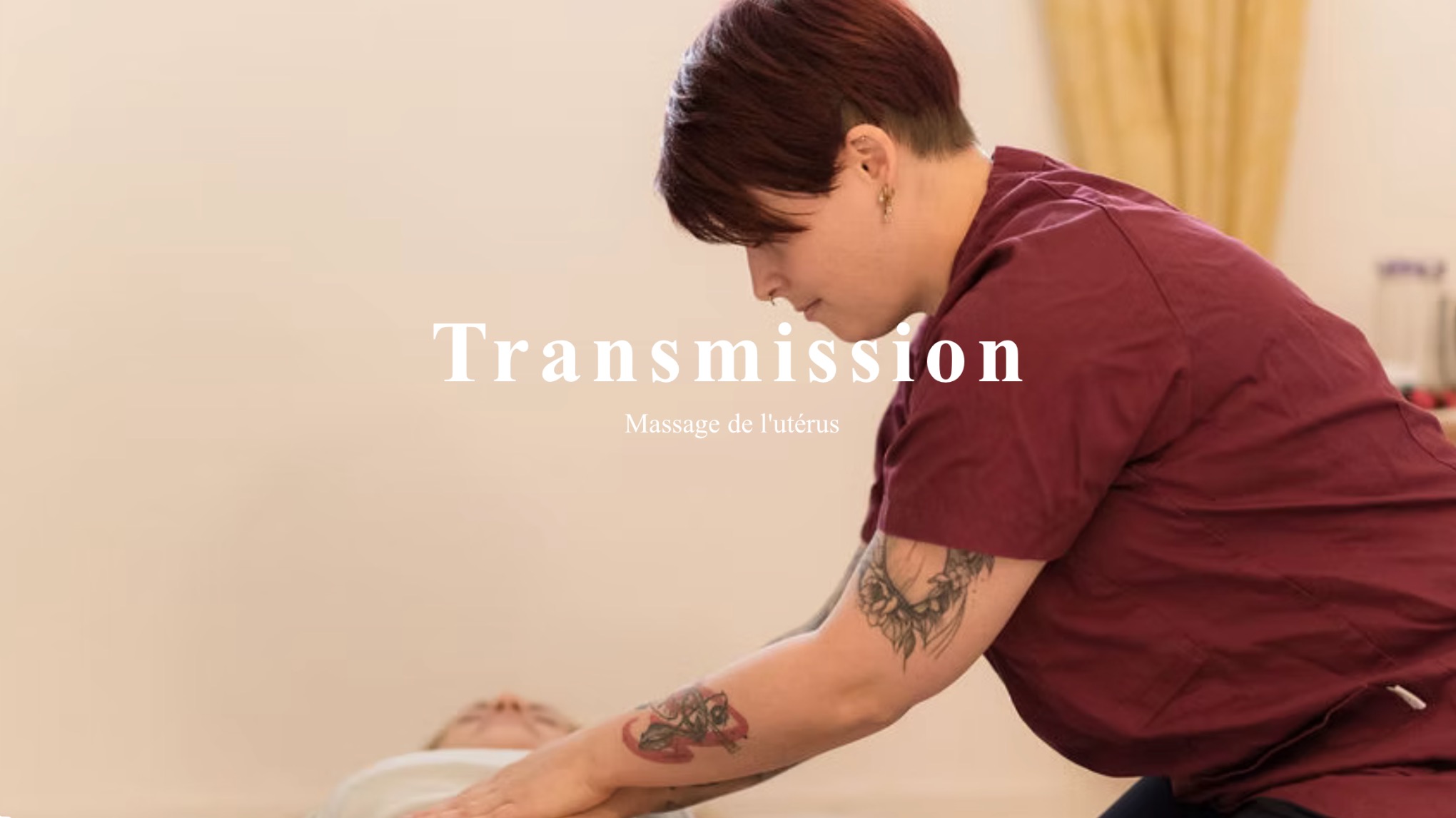 Transmission: Massage de l'Utérus
