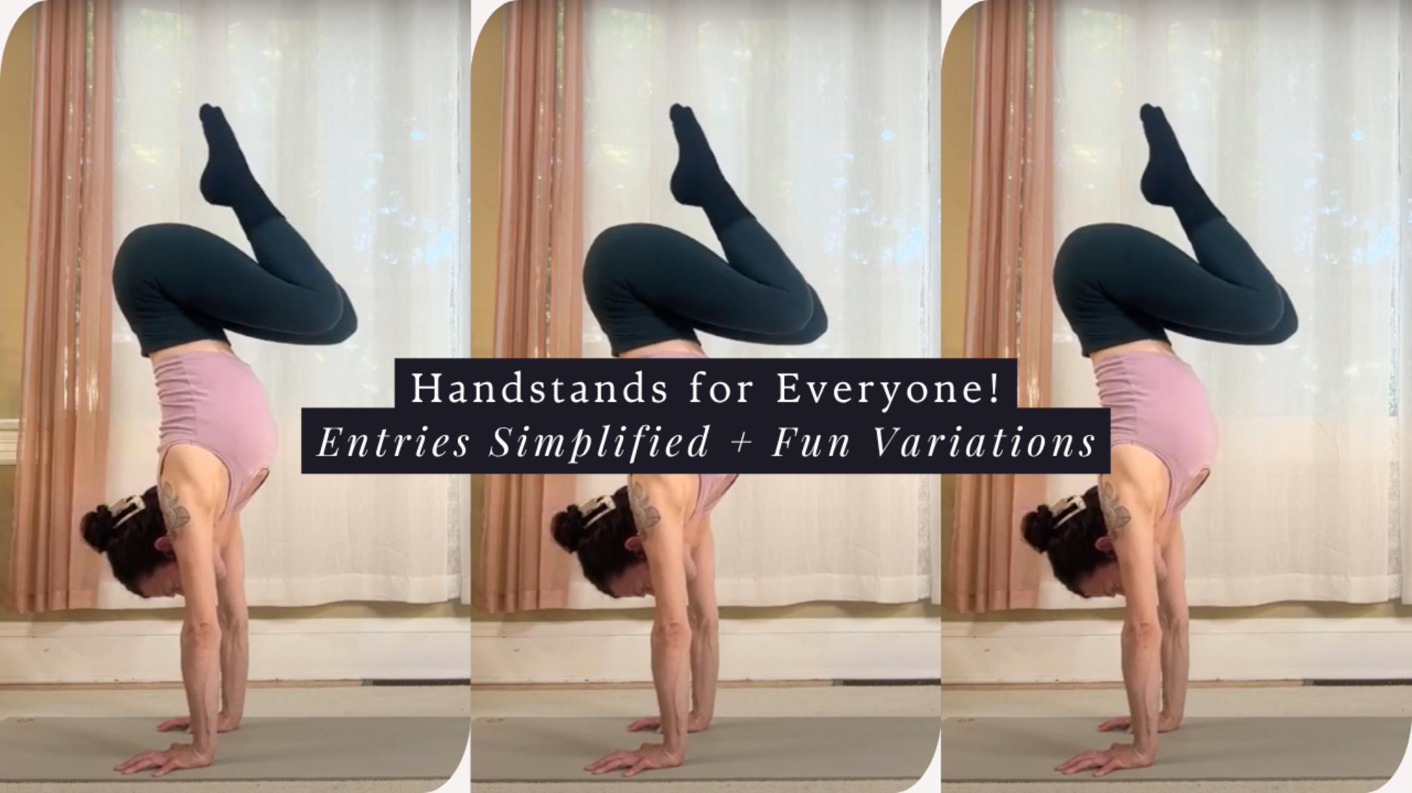 IN-PERSON (Week 3:4) Level Up Your Inversions! 4-Wk Workshop Series