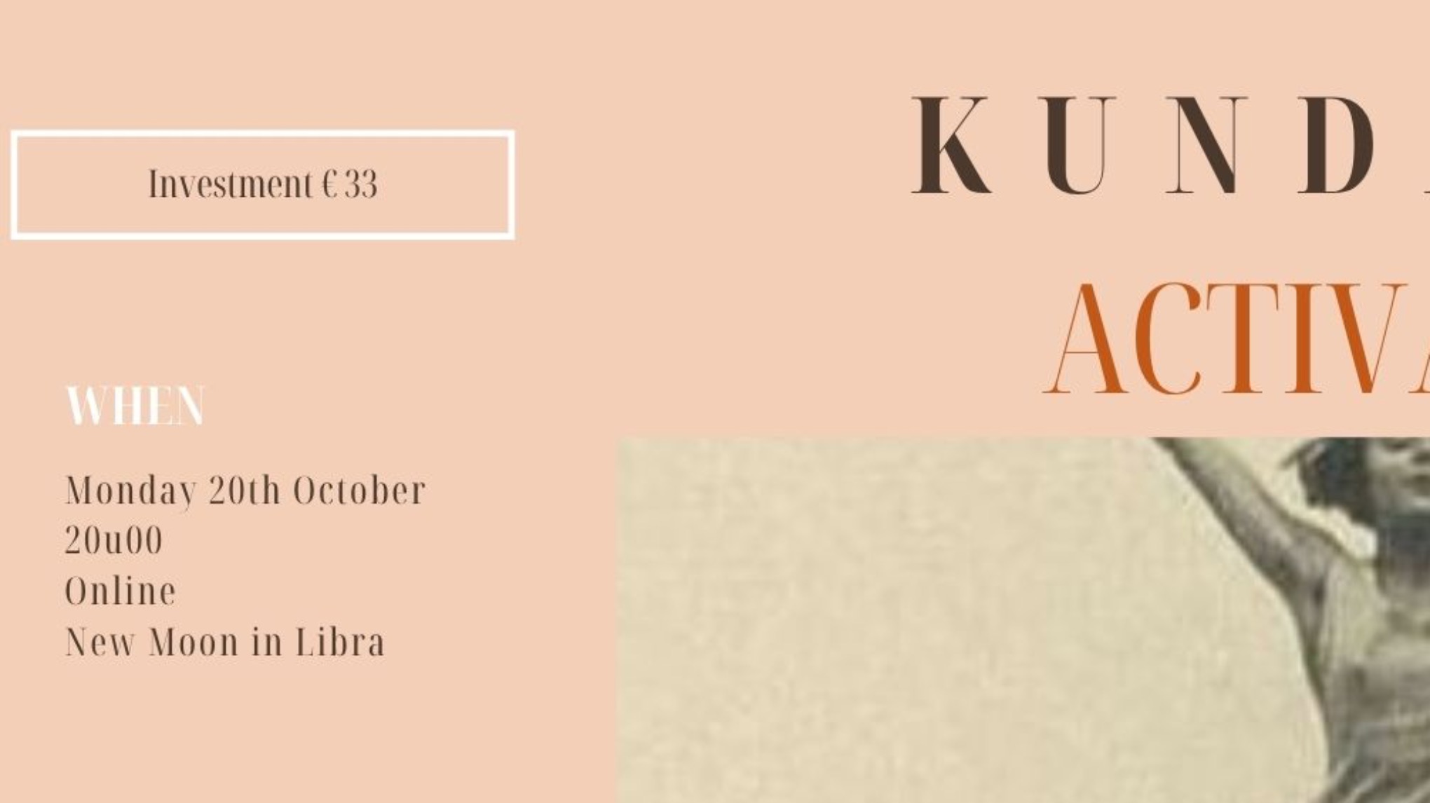 Online Kundalini Activation New Moon Libra