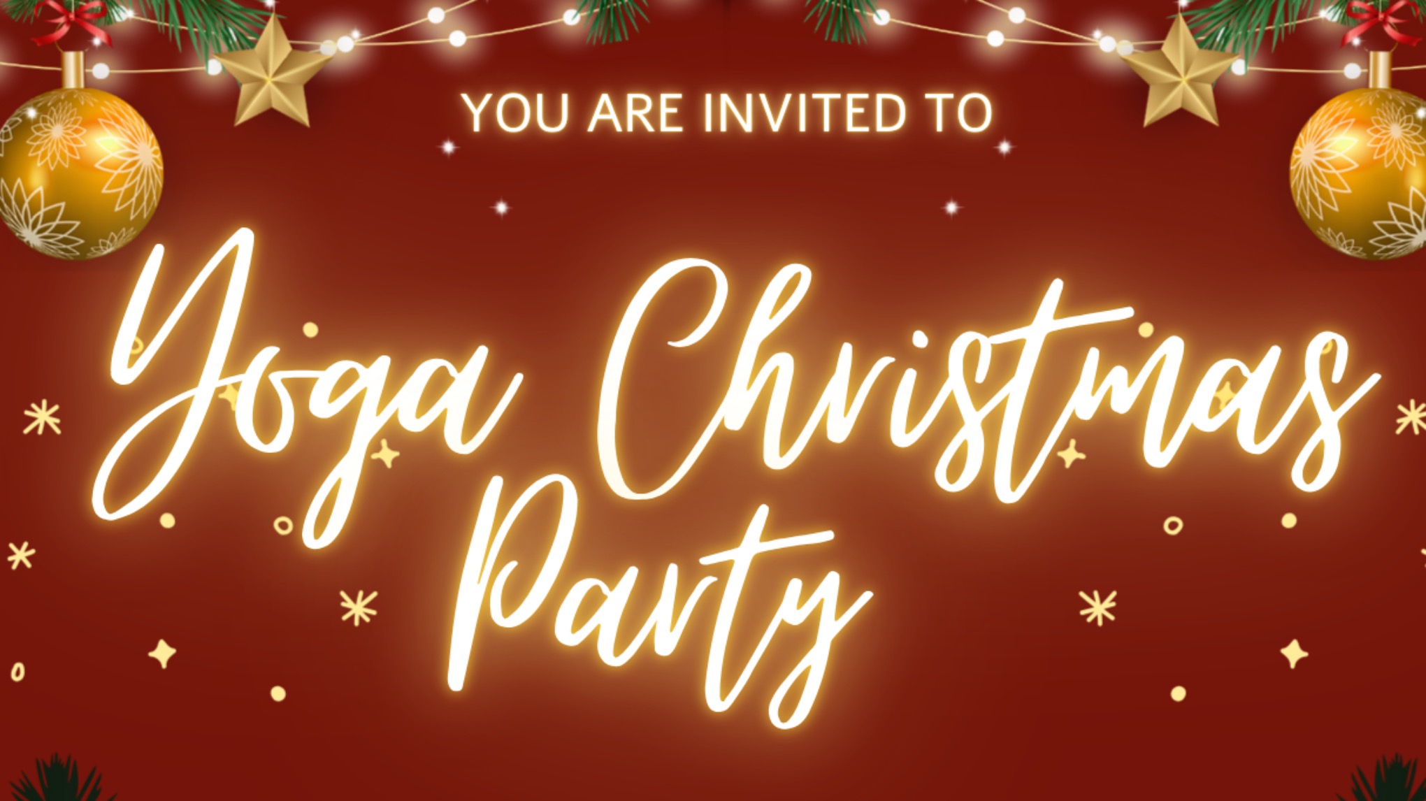Friday Special: Yoga Christmas Party