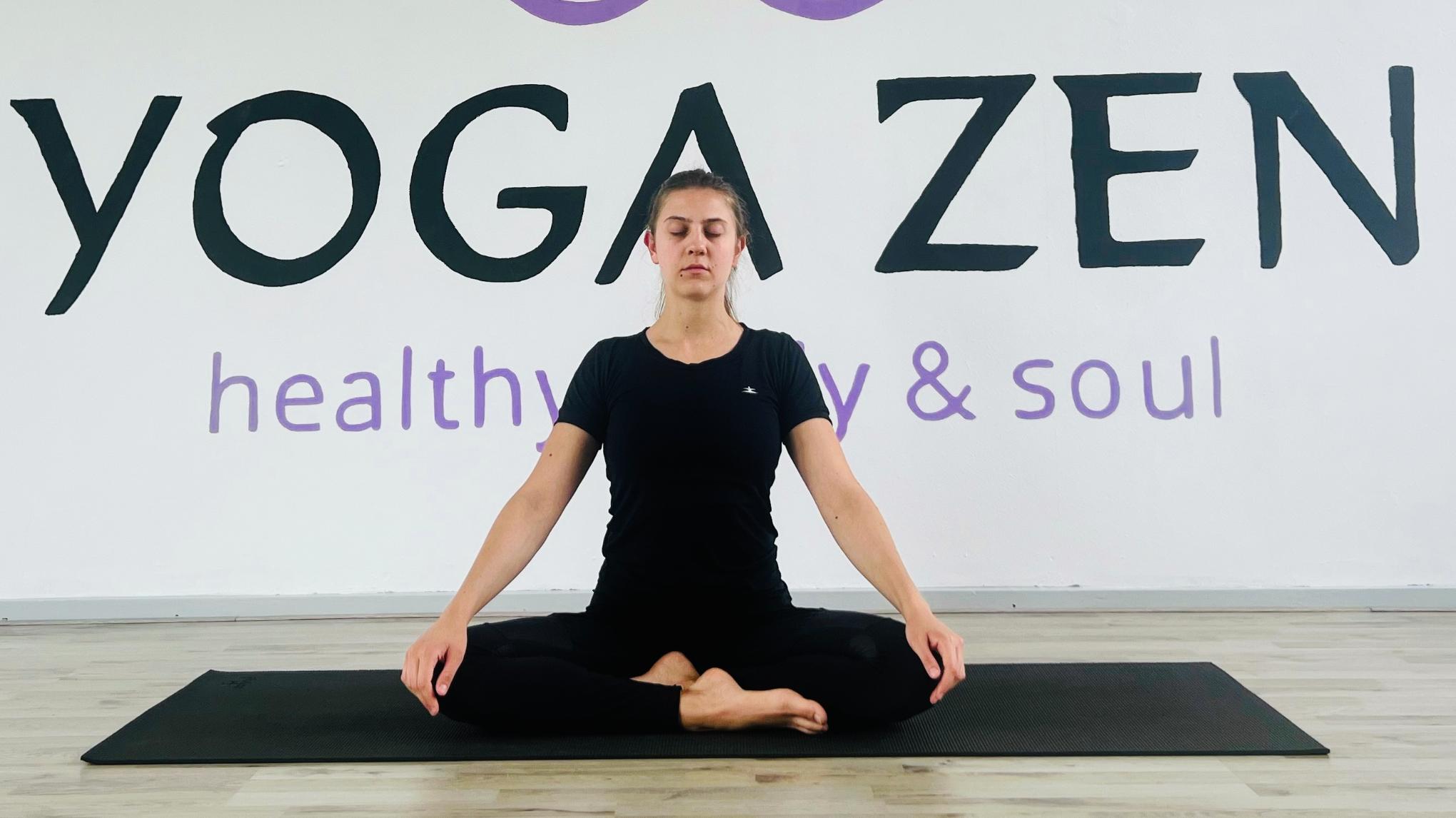Free Hatha Yoga Class with Paula – Her Final Exam at YogaZen