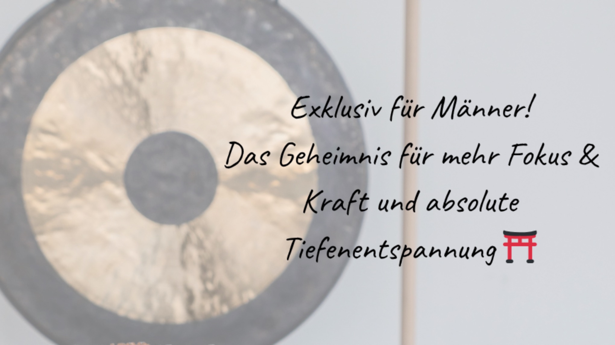 Männerabend mal anders - Das Geheimnis für mehr Fokus & Kraft