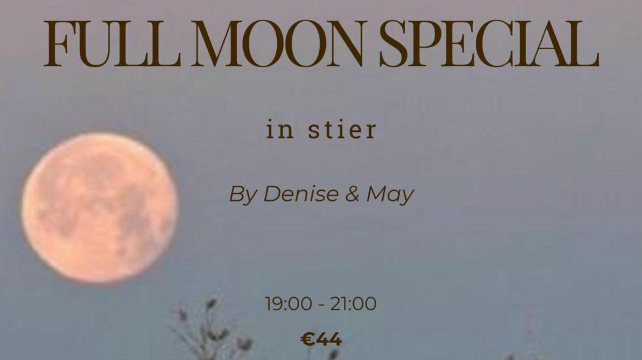 Full moon special: yin yoga, sound medicine & reiki