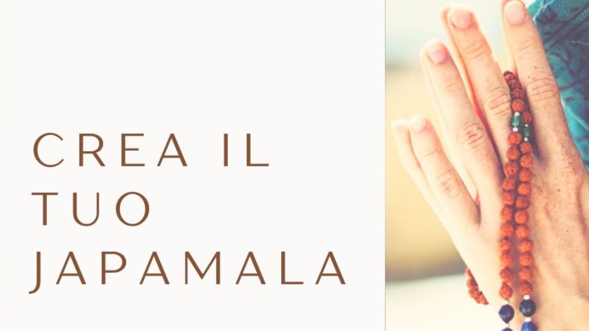 Laboratorio  "Crea il tuo Japamala "