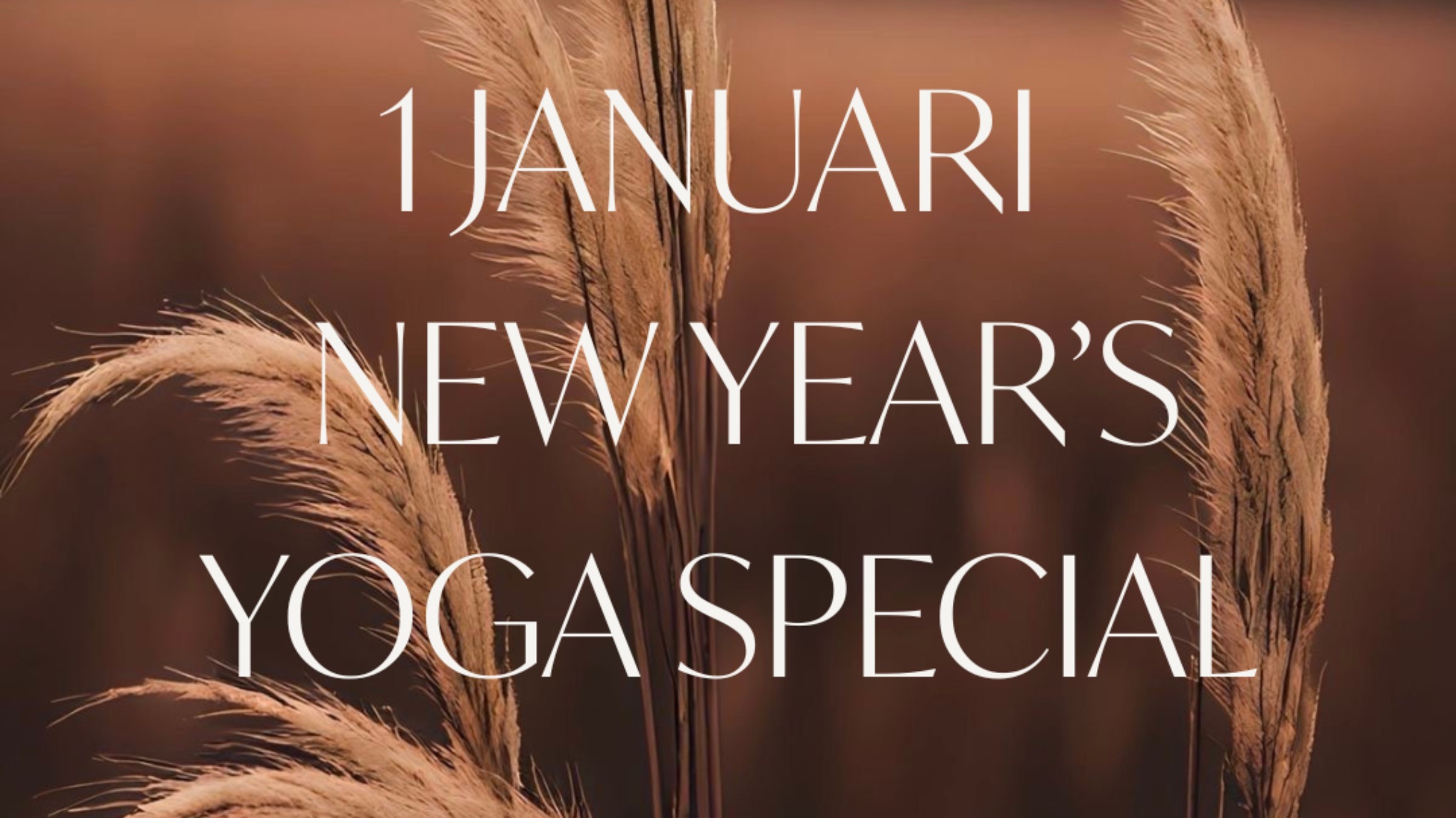 NIEUWJAARSDAG | YOGA SPECIAL by Marlou