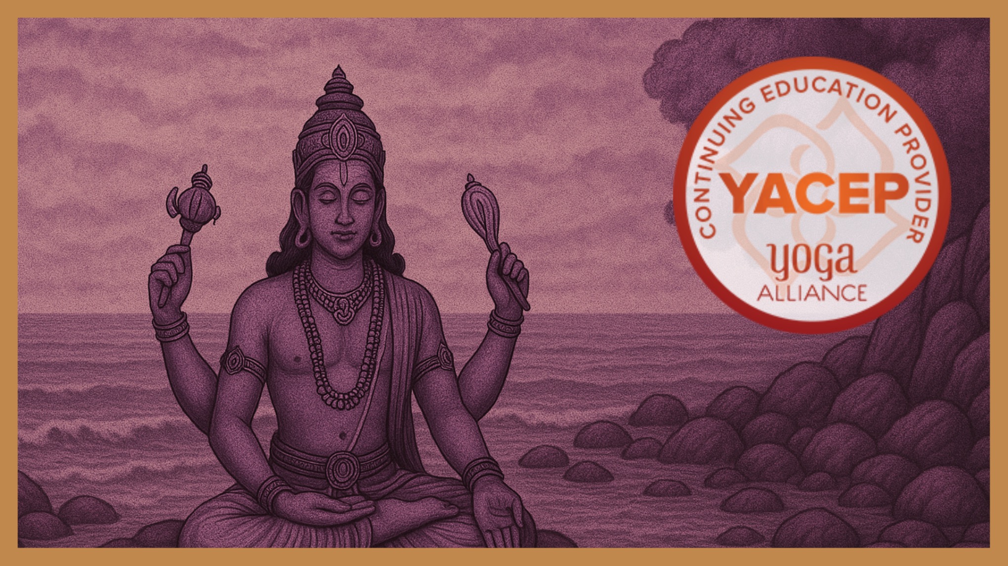 🔱 Roots of yoga: 8h Immersion Day (Certified by Yoga Alliance) Vishnu 🐚