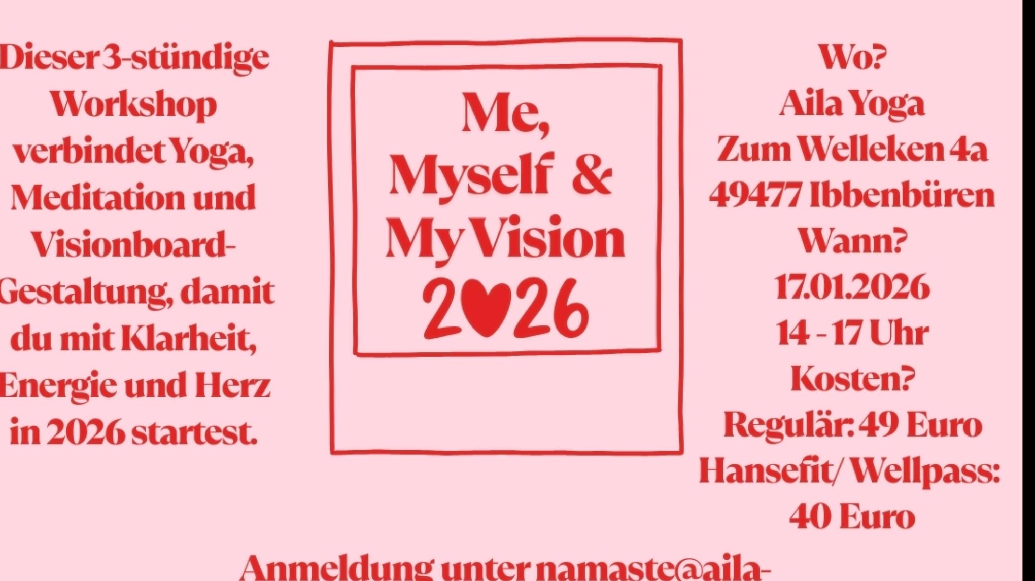 Me, Myself & My Vision 2026 mit Cathrin