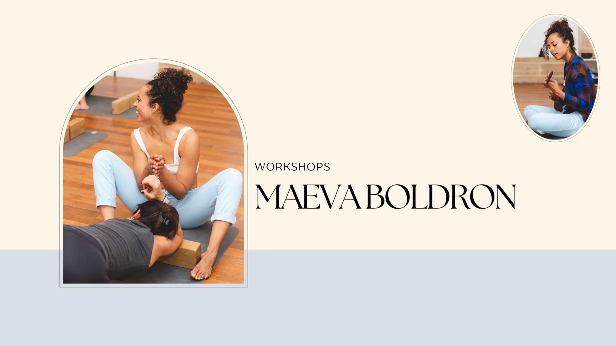 Workshops Maéva Boldron