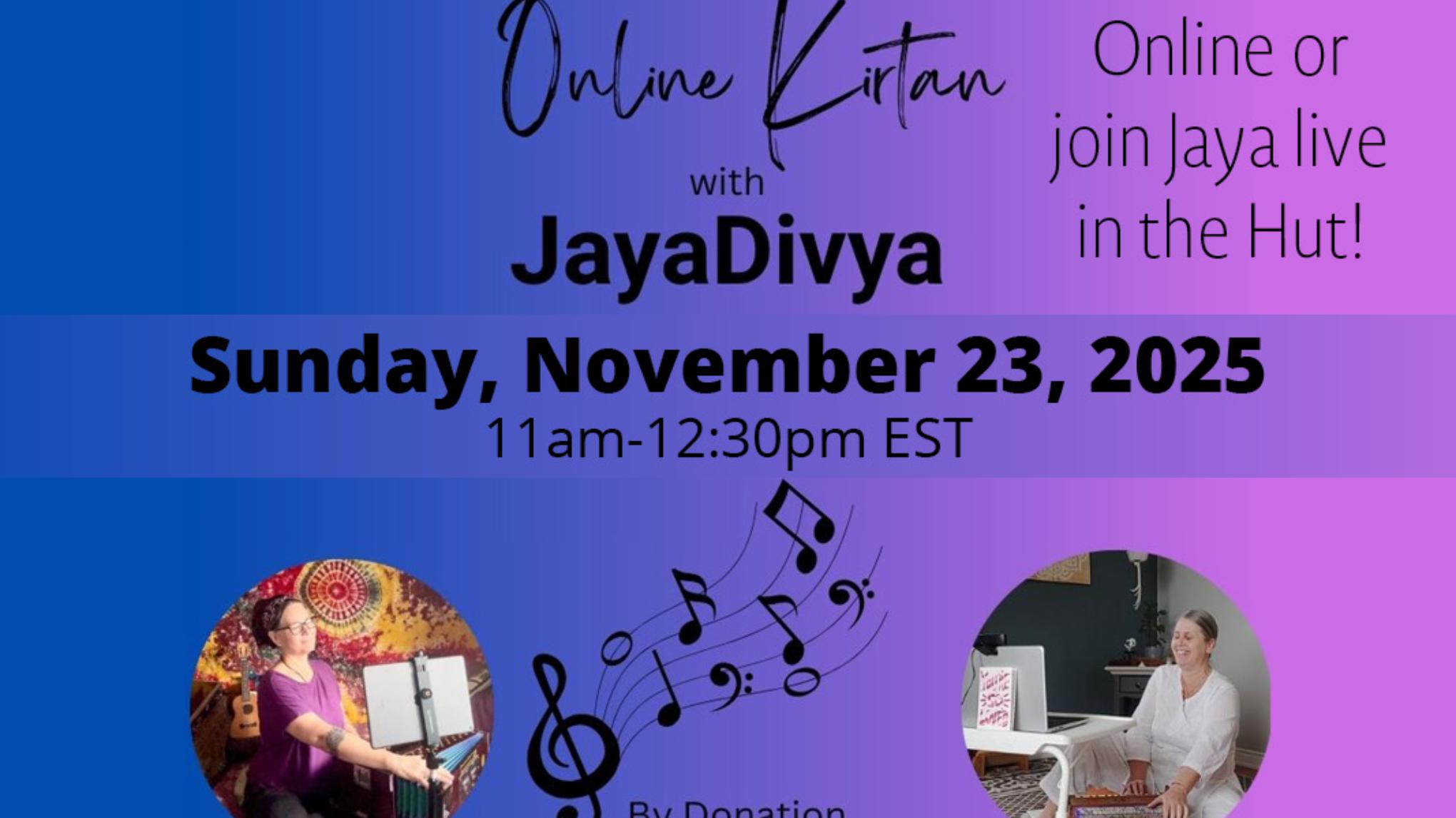 JayaDivya Kirtan | Nov 23