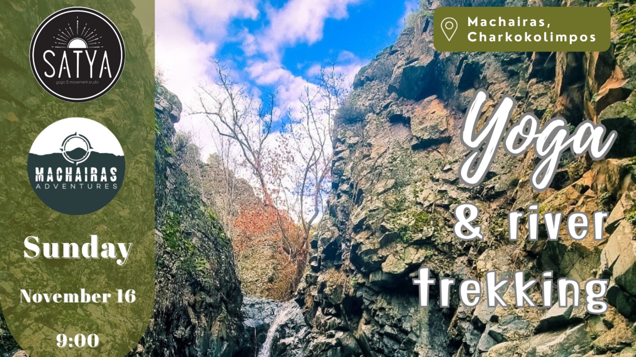 Yoga & River Trekking Experience