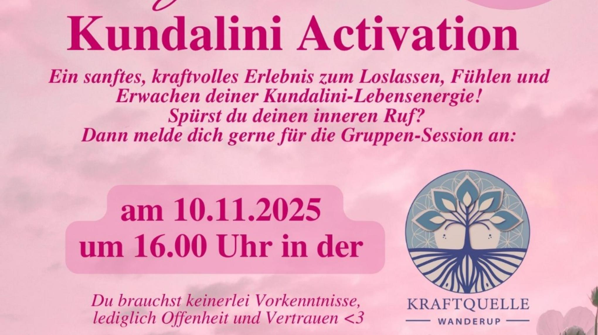 KUNDALINI ACTIVATION mit soulgardenbyluisa