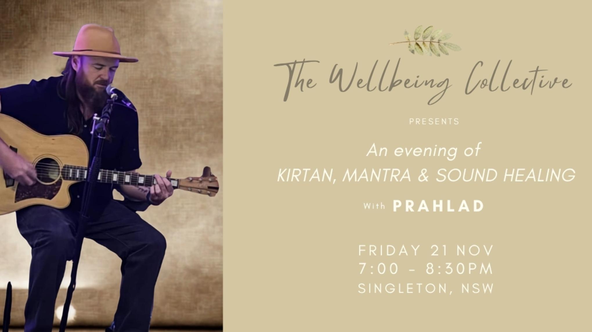 Kirtan, Mantra & Sound Healing with Prahlad