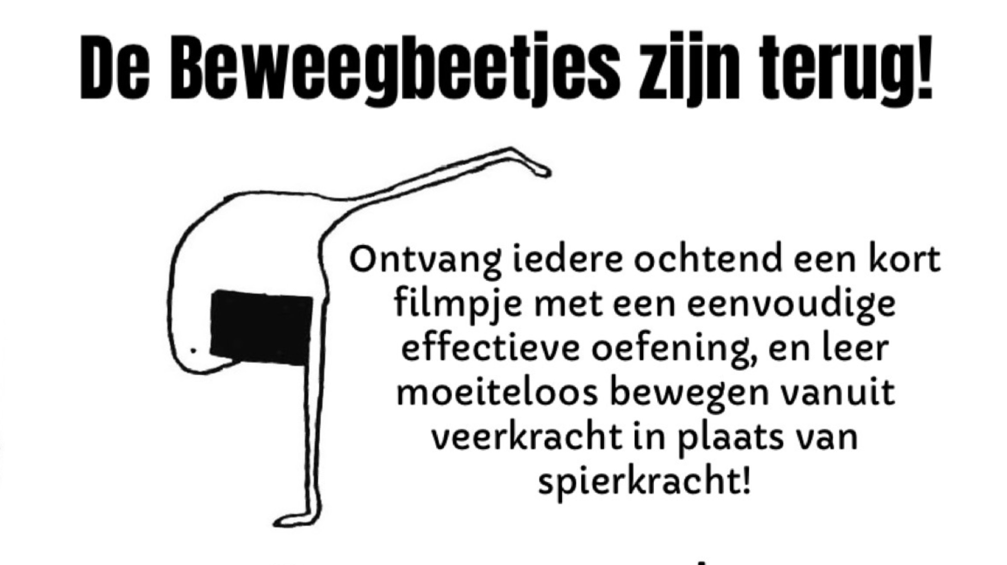 Beweegbeetjes “Veerkracht-14-daagse”