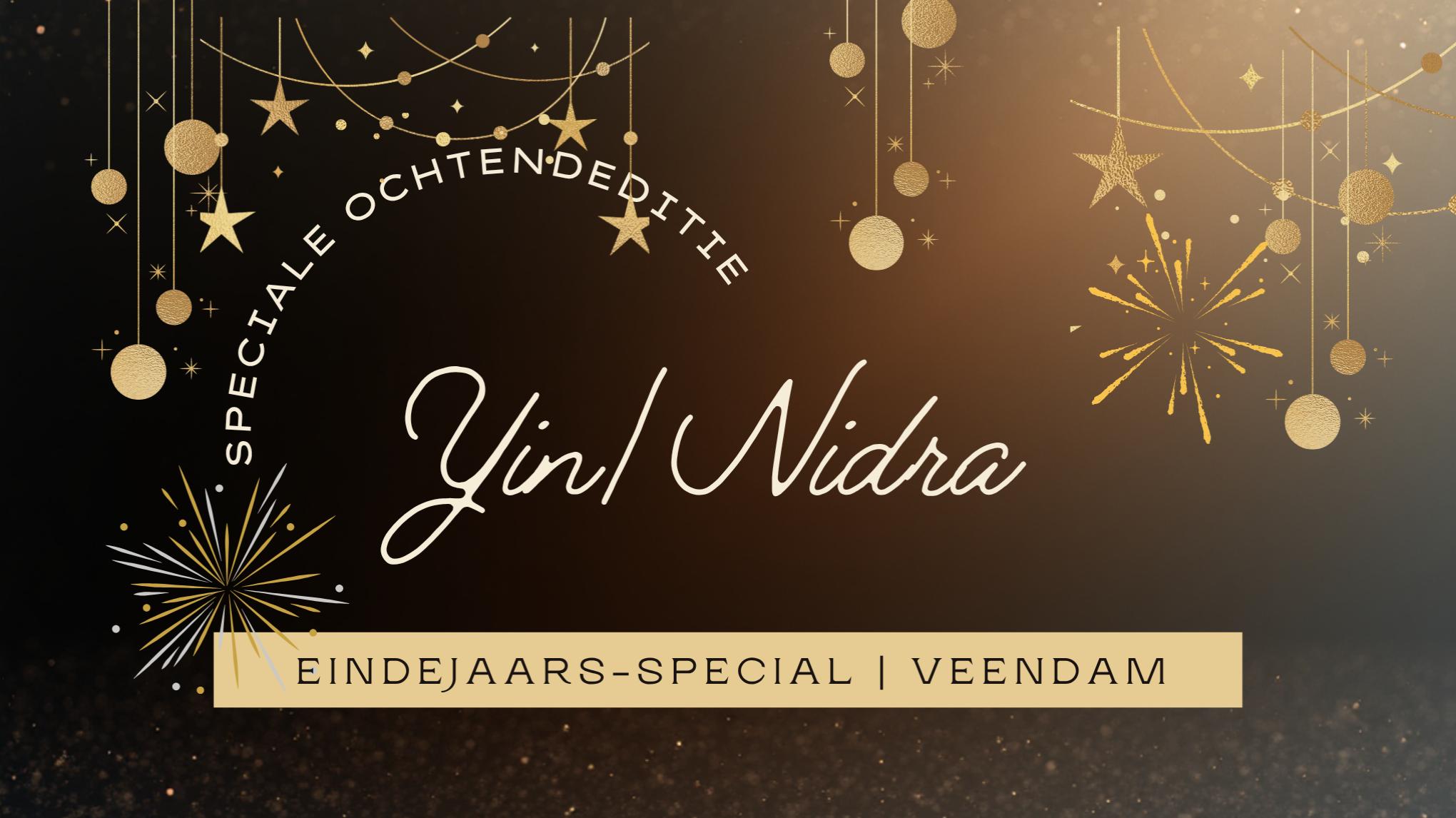 ✨ Yin Yoga & Yoga Nidra Eindejaarsspecial (vol)– Ochtendeditie