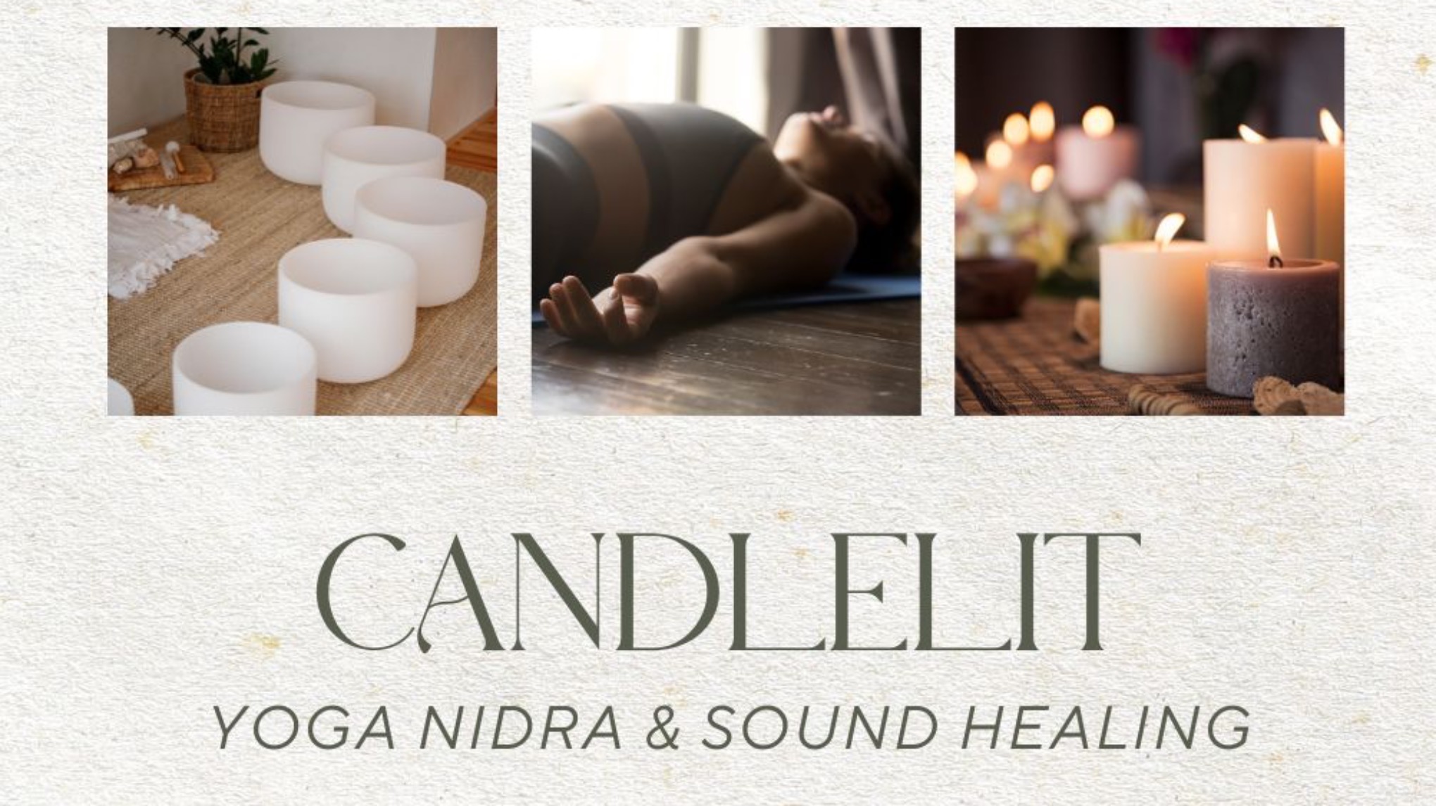 Gratitude Sanctuary: Candlelit Yoga Nidra & Sound Healing 🕯️✨