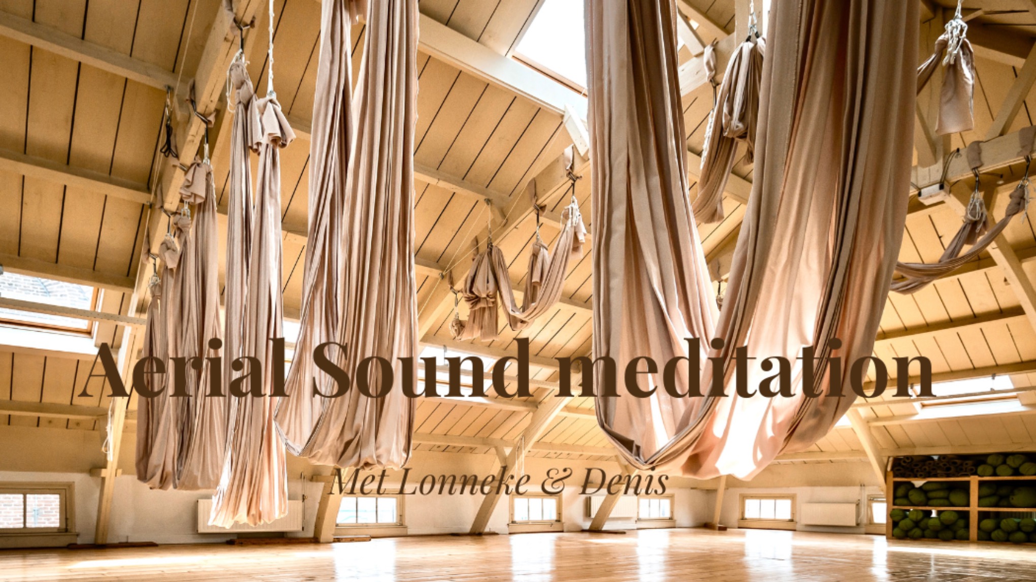 Aerial Sound meditation | Met Lonneke & Denis