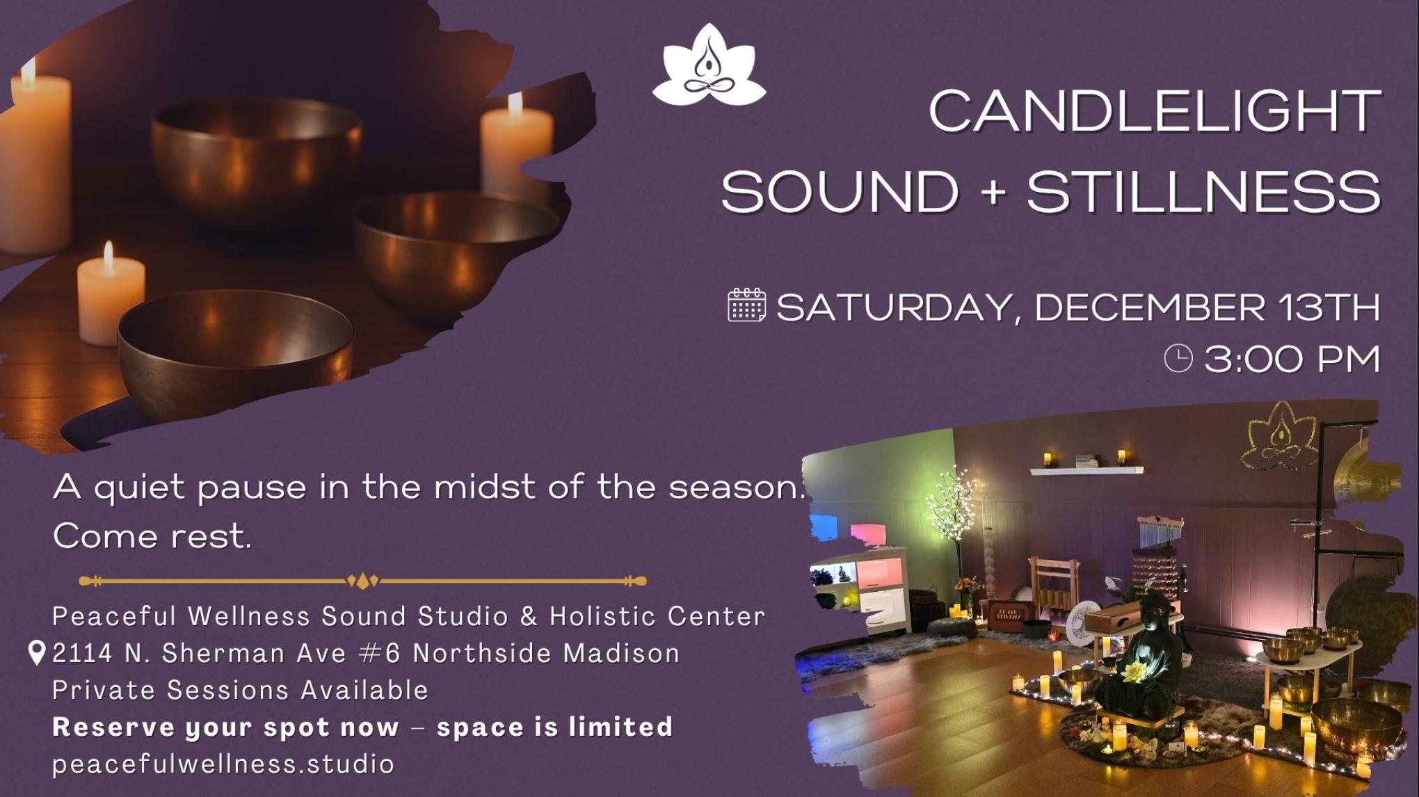MADISON Candlelight Sound + Stillness