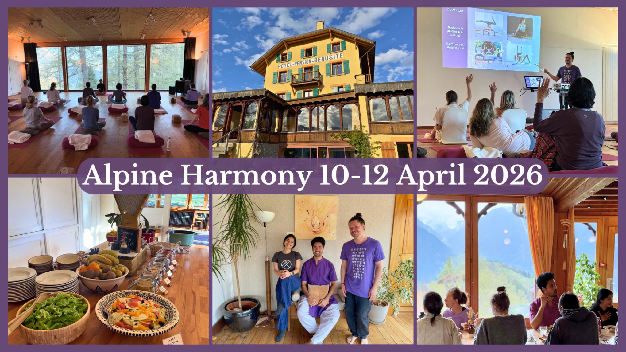 🕉️✨ Alpine Harmony – Yoga Retreat | 2nd Edition 🏔️💜🧘‍♀️🌿