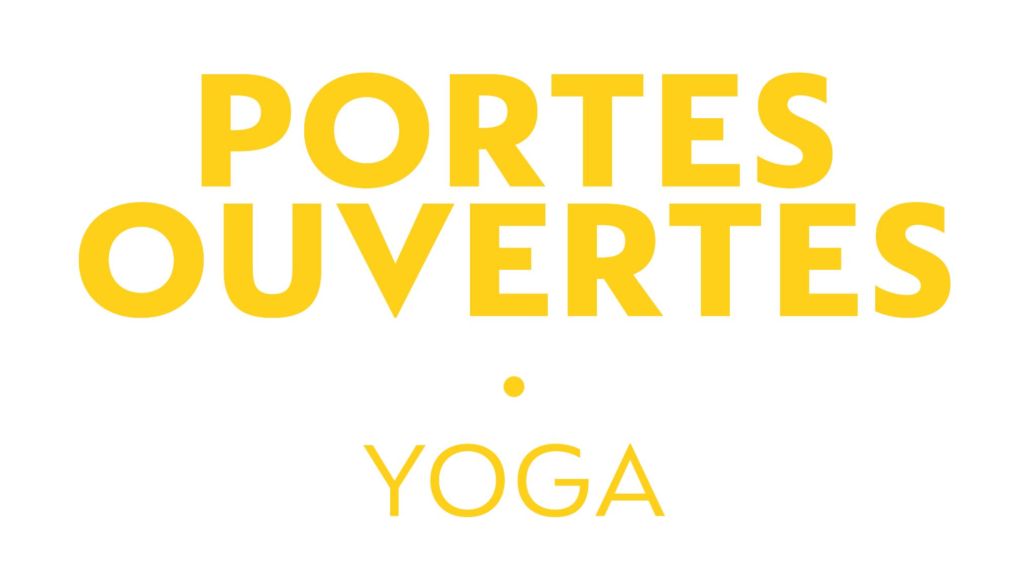 PORTES OUVERTES | COURS DE YOGA