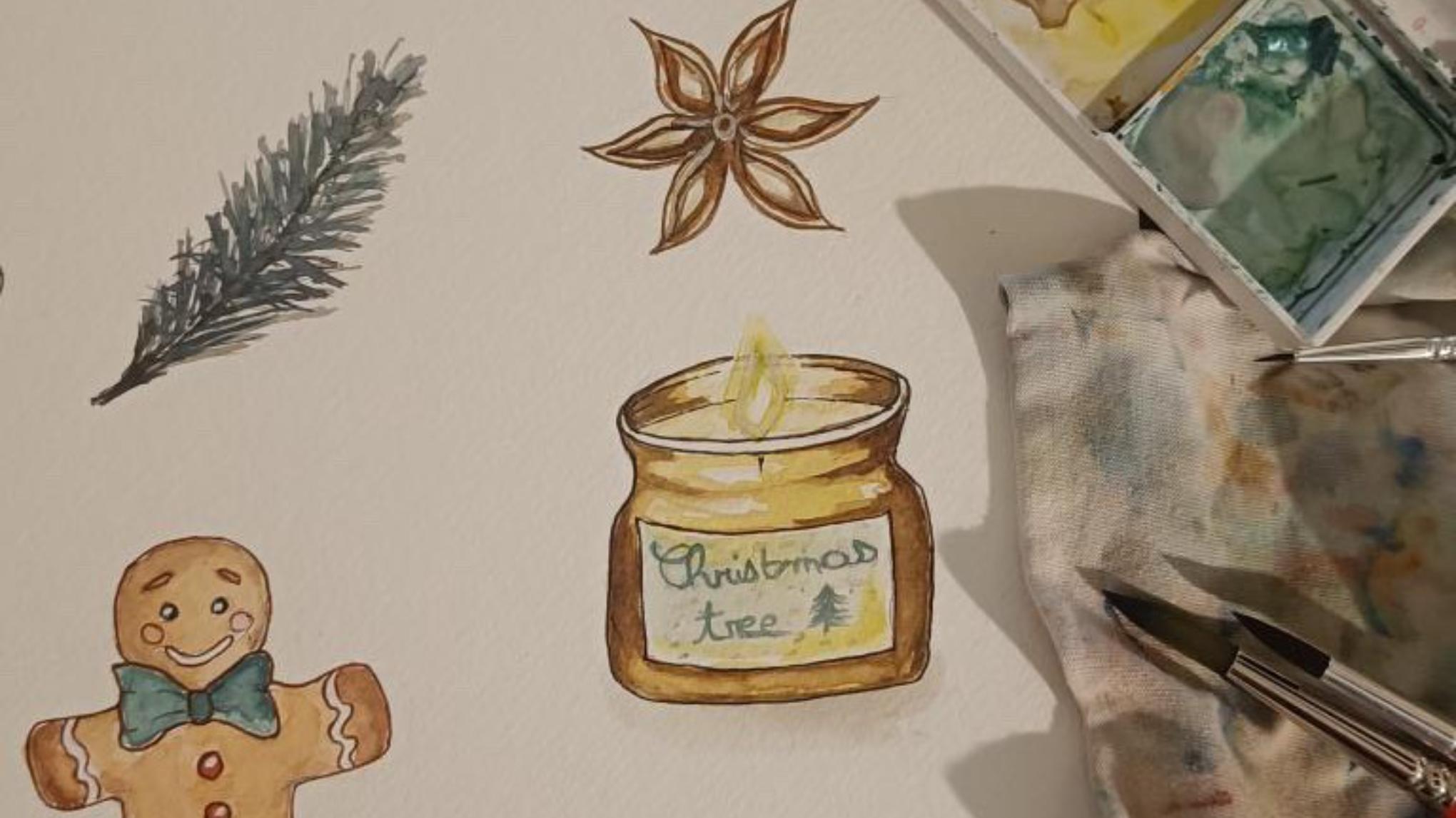 Mini retraite de Noël - Yoga & Aquarelle