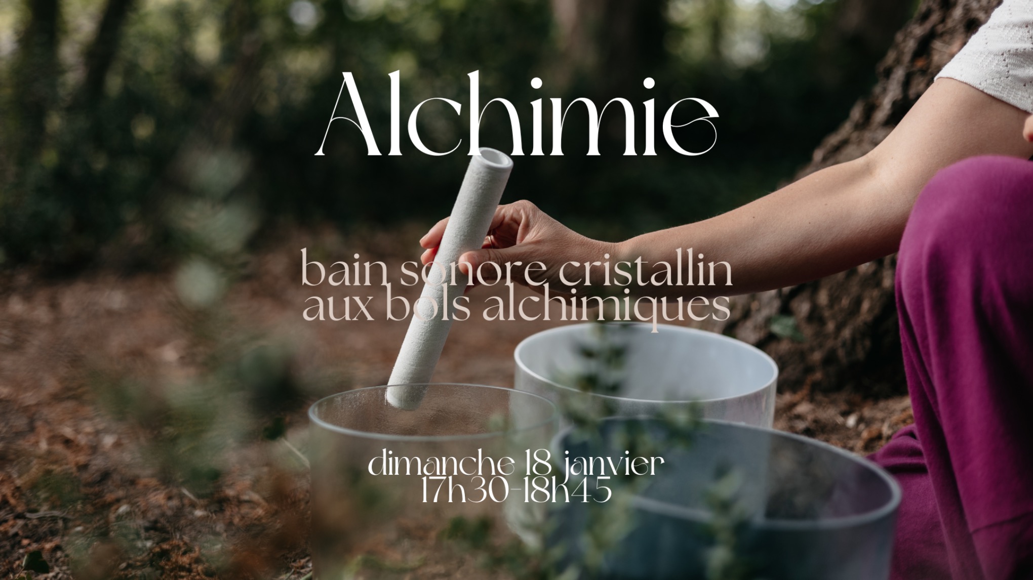 Alchimie - Bain sonore cristallin