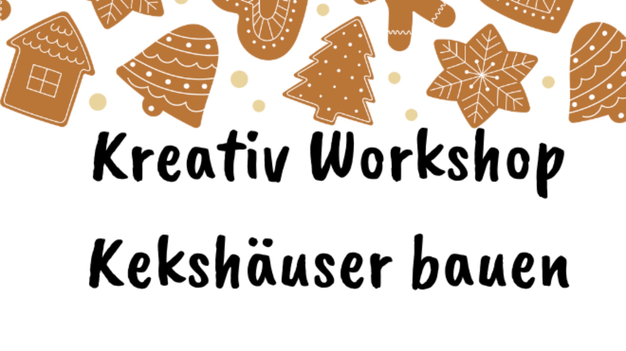 Kreativ mit keksen- Wir bauen Kekshäuschen