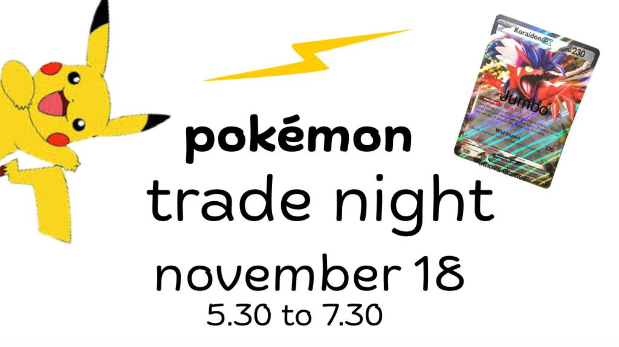 Pokemon Card Trade Night