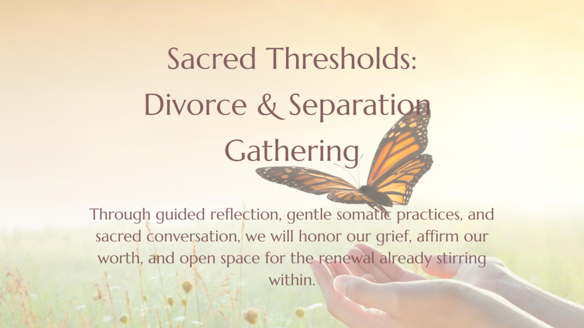 Divorce & Separation Support Circle (Donation Based)