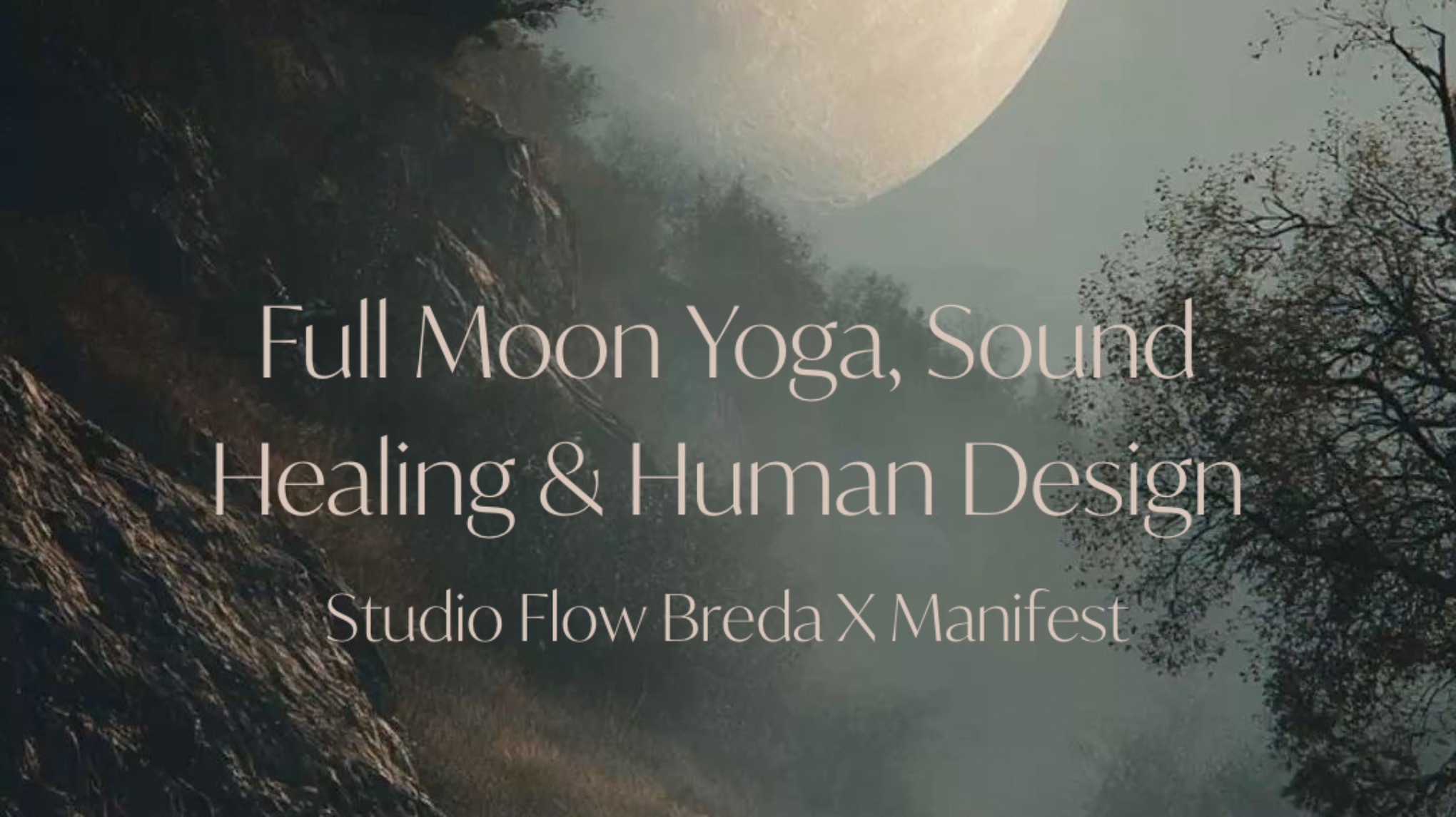 New Year Reset – Full Moon Yin Yoga, Sound Healing & Human Design