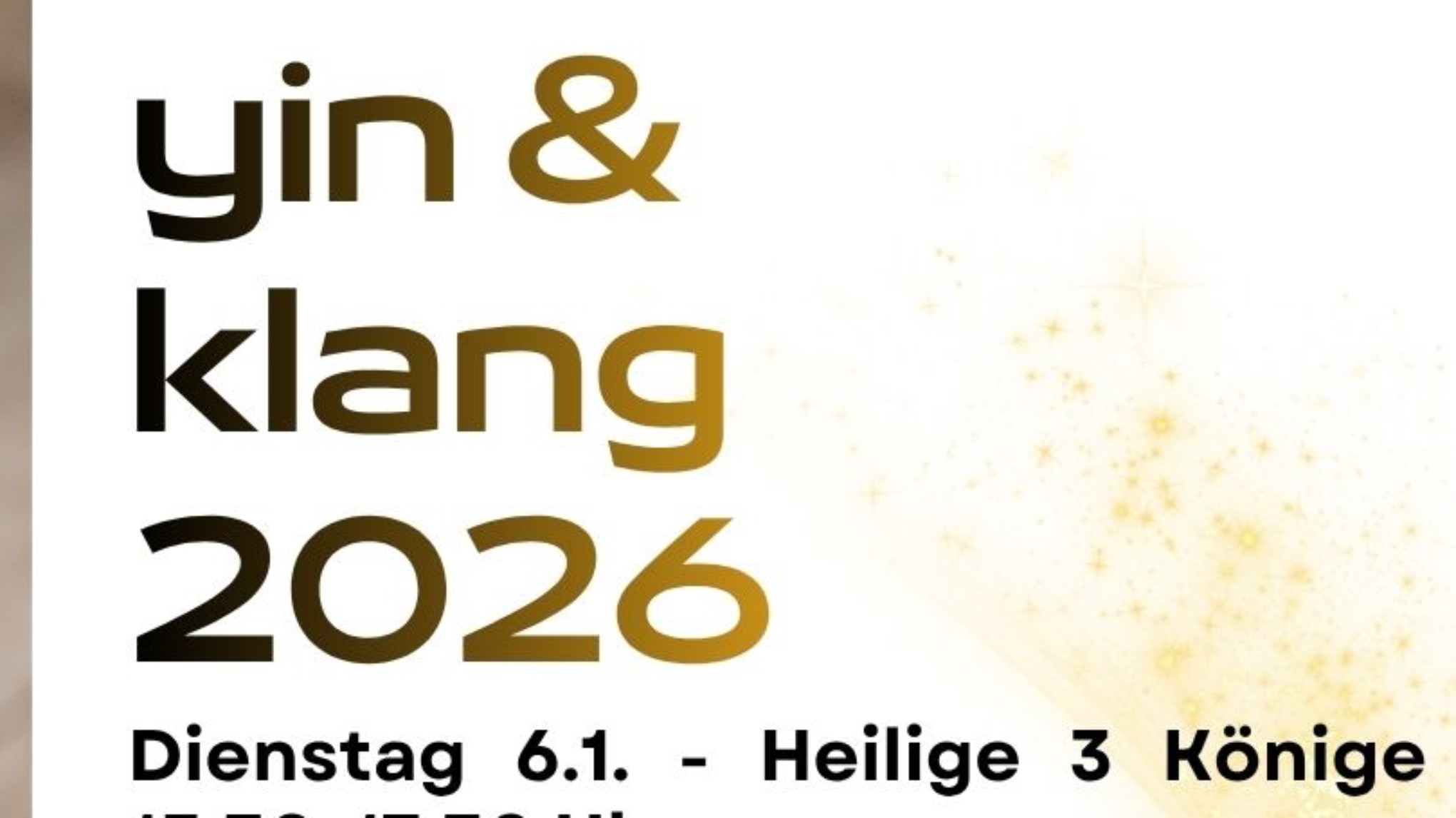 Yin Yoga & Harfe NEUJAHRS SPECIAL