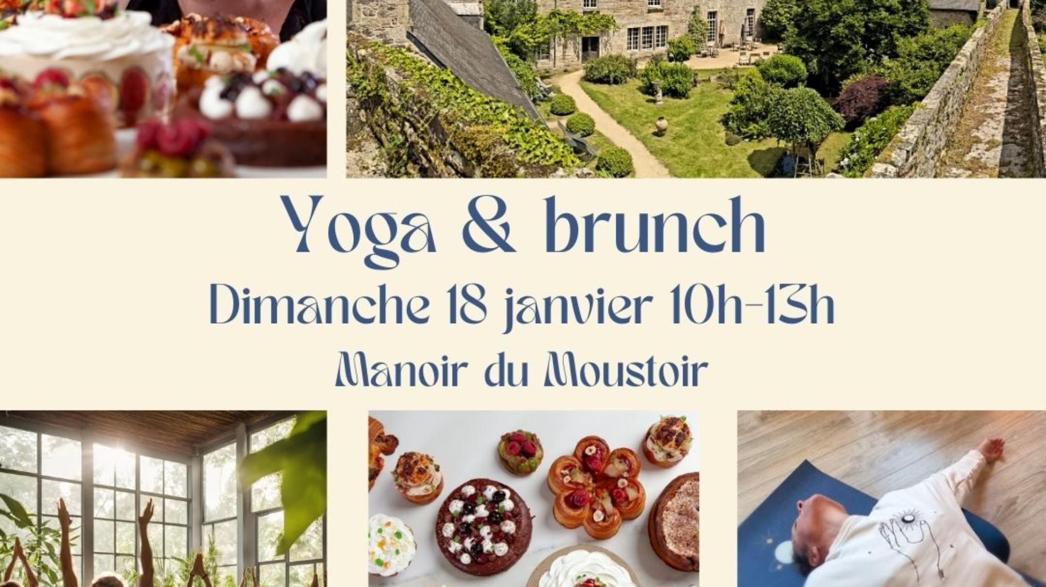 Yoga & Brunch au Manoir du Moustoir
