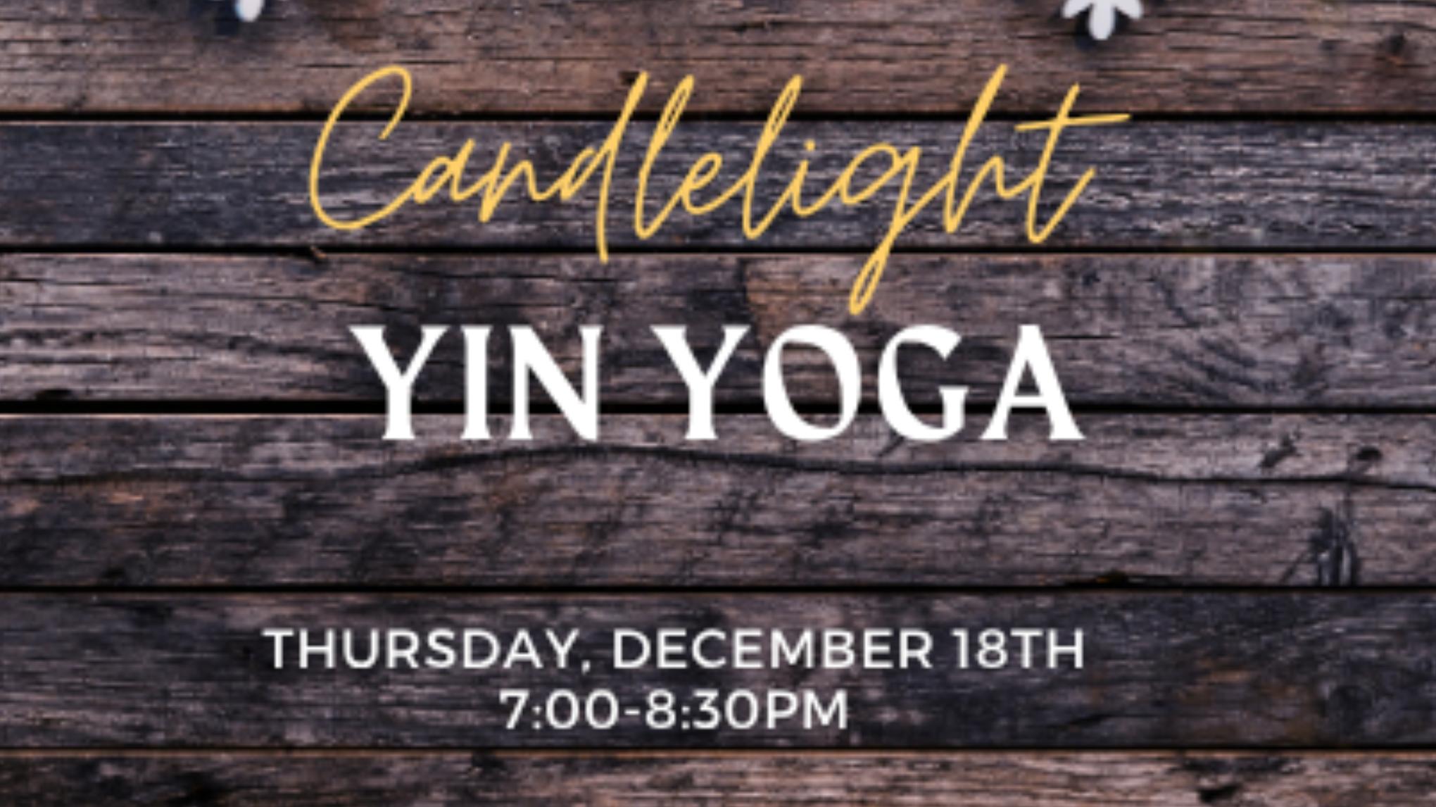 Candlelight Yin Yoga