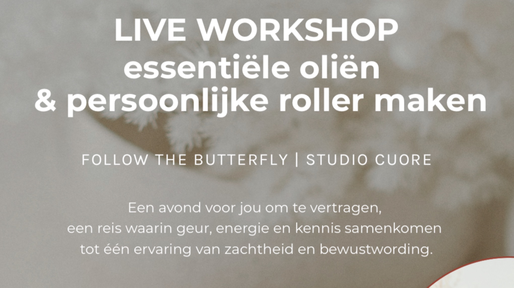 Workshop: Essentiële Oliën