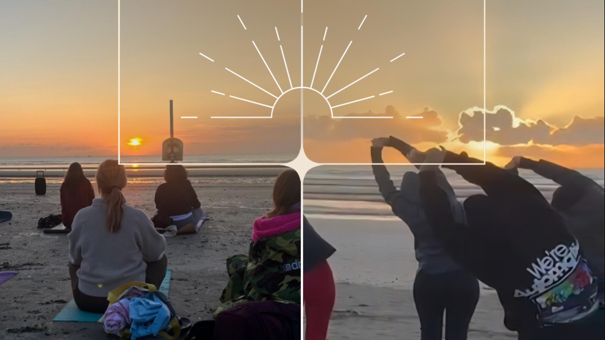 Sunrise Yoga Bettystown Beach