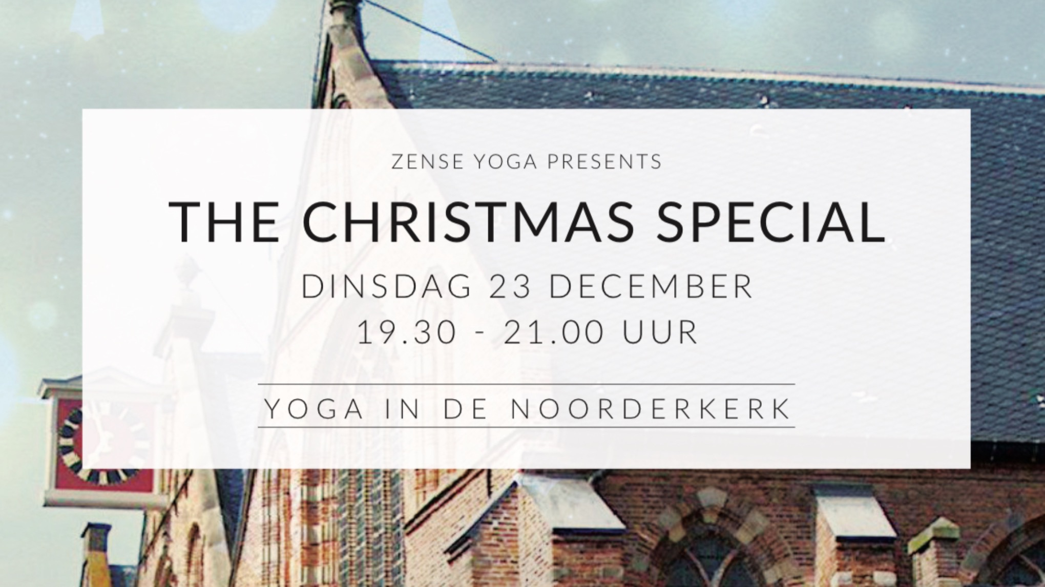 Christmas Special in de Noorderkerk