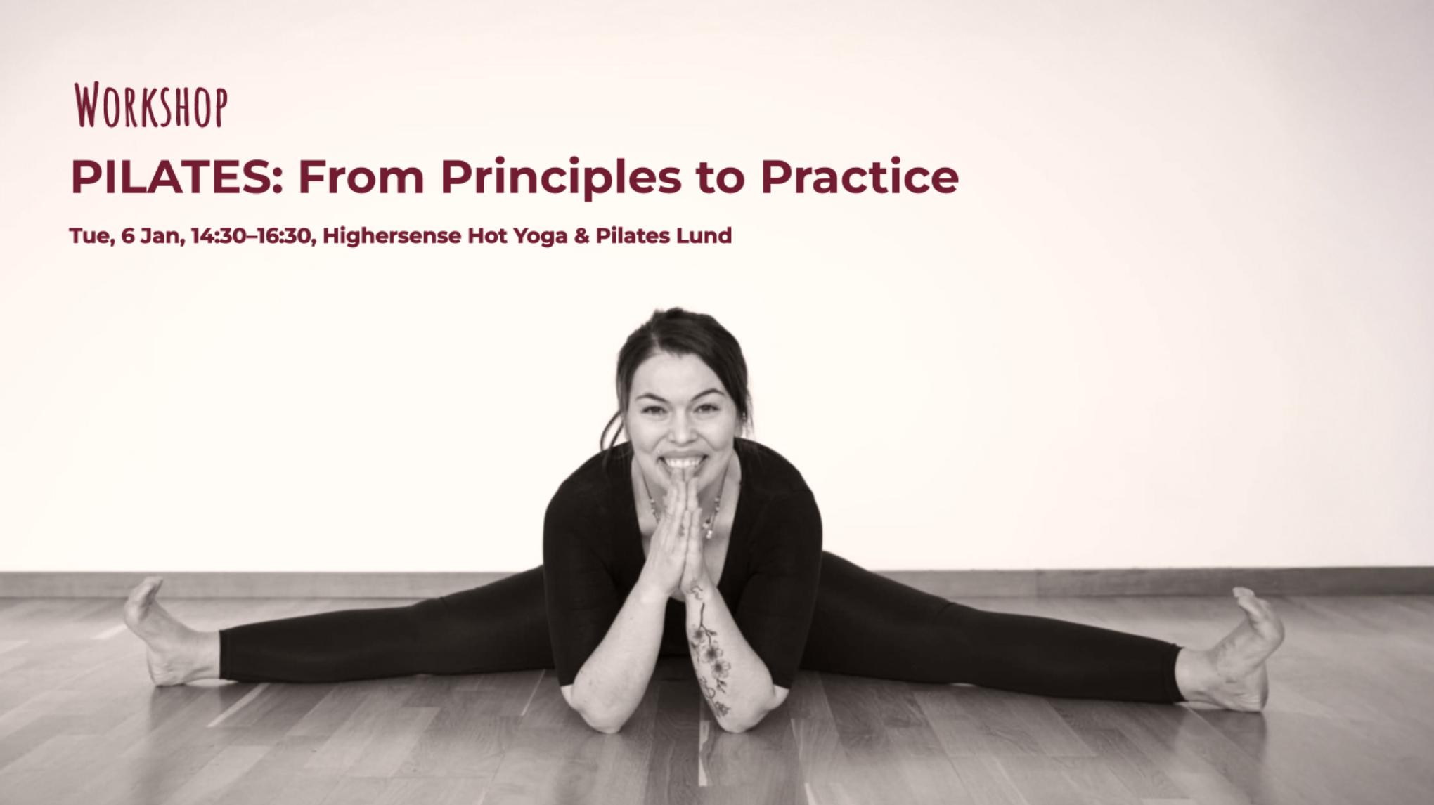 Lund - Workshop: PILATES: From Principles to Practice