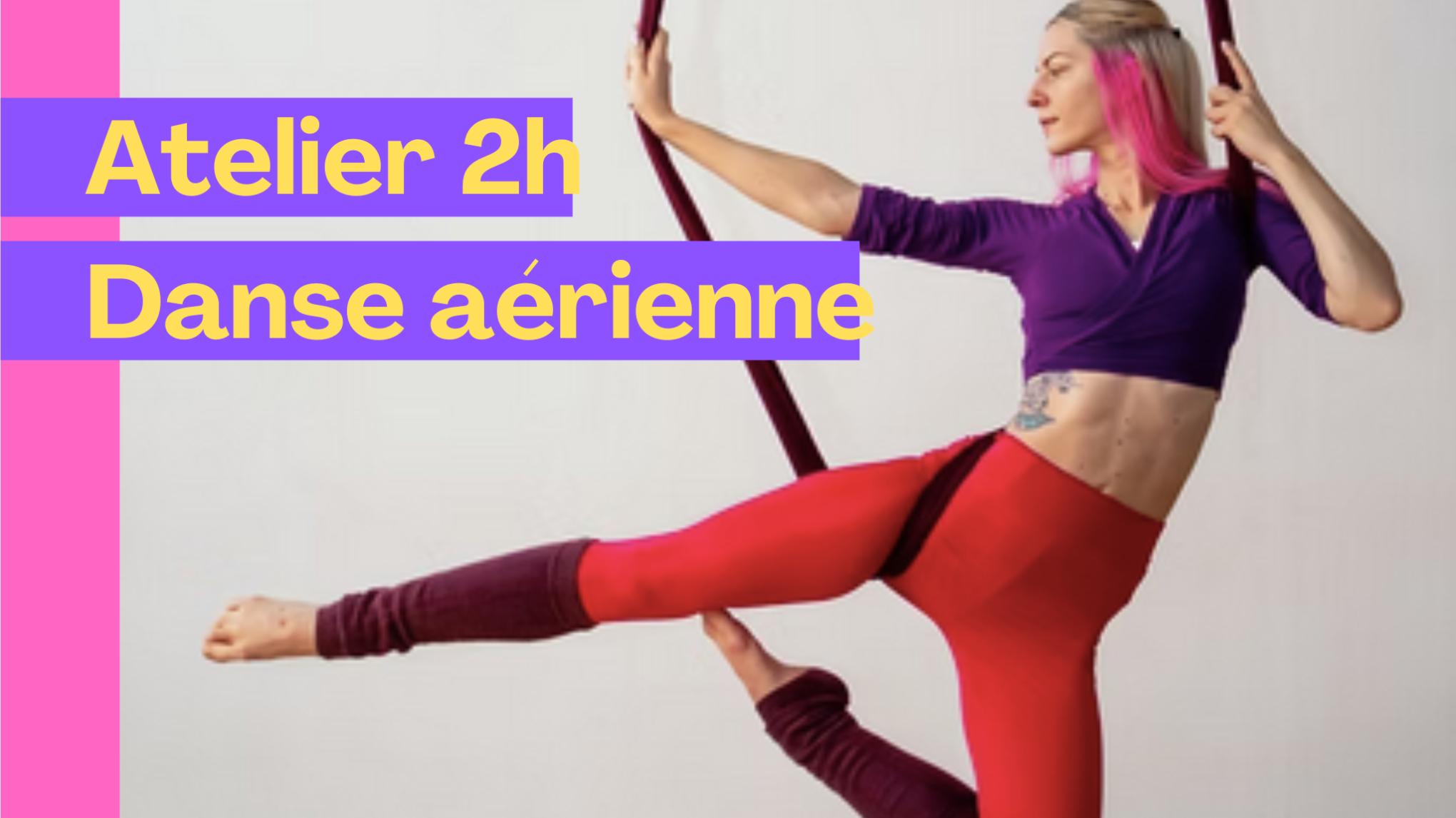 Atelier 2h Initiation danse aérienne- Juin