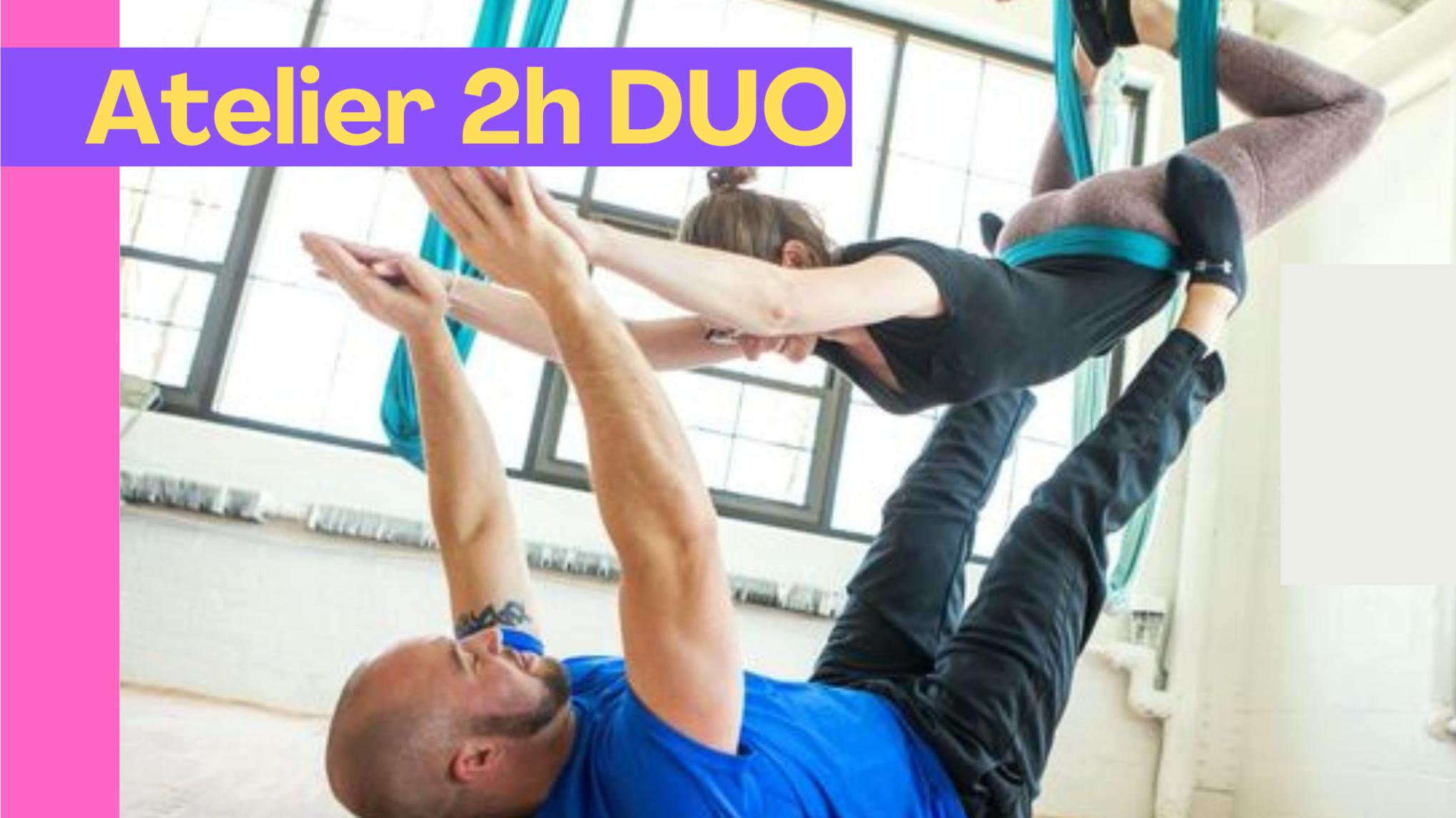 Atelier 2h yoga aérien - Février DUO !