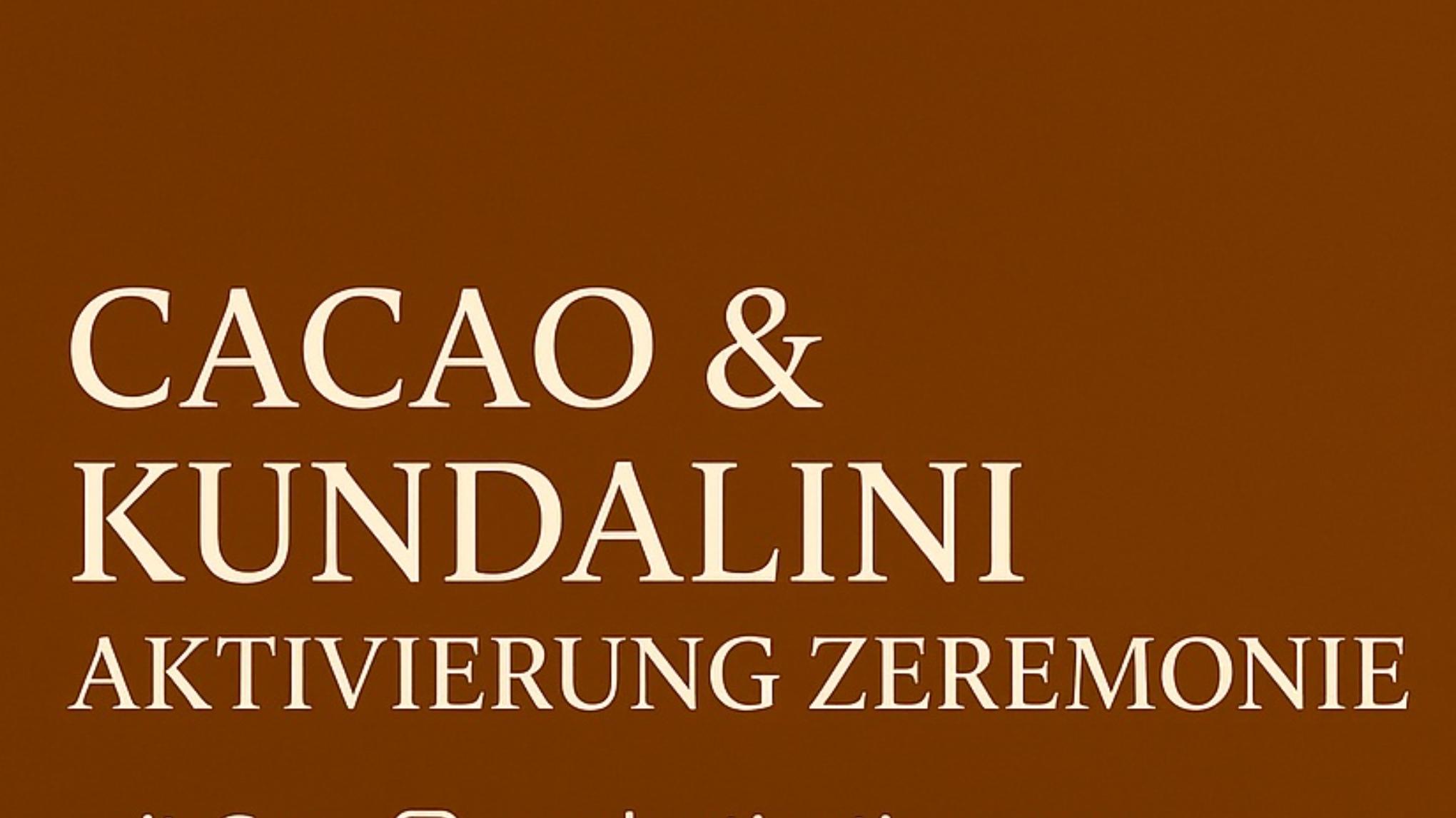 Cacao & Kunalini Activation