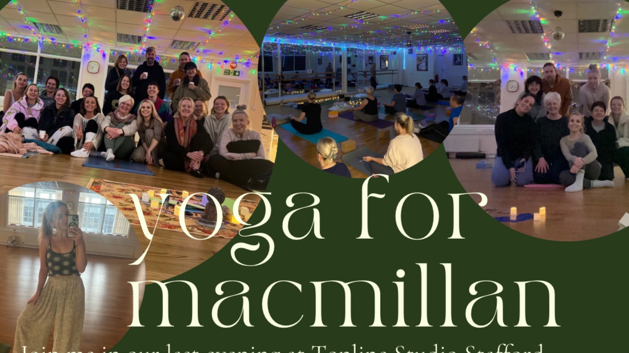 Christmas yoga for MacMillan