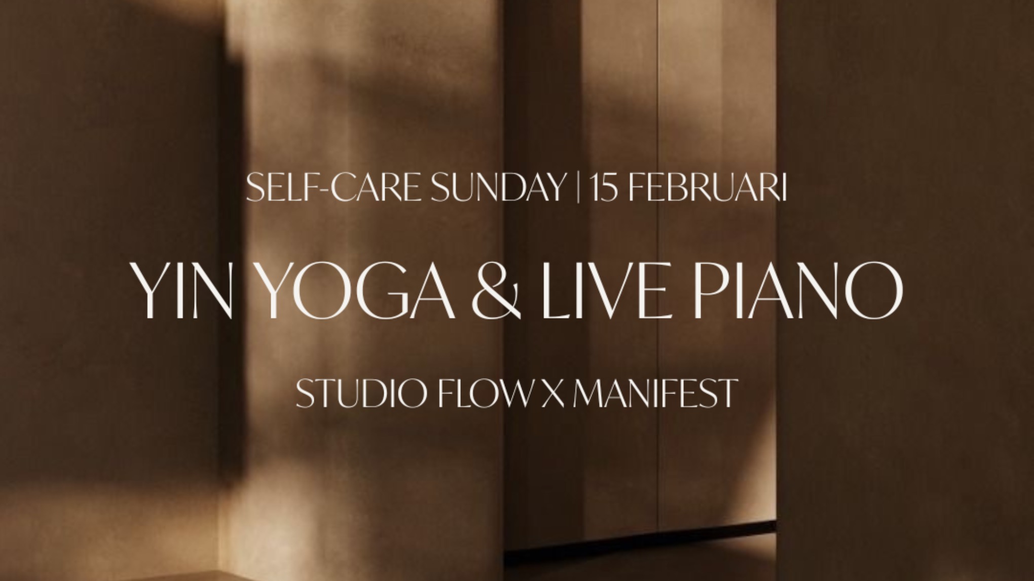 Self-care Sunday | Yin Yoga & Live piano