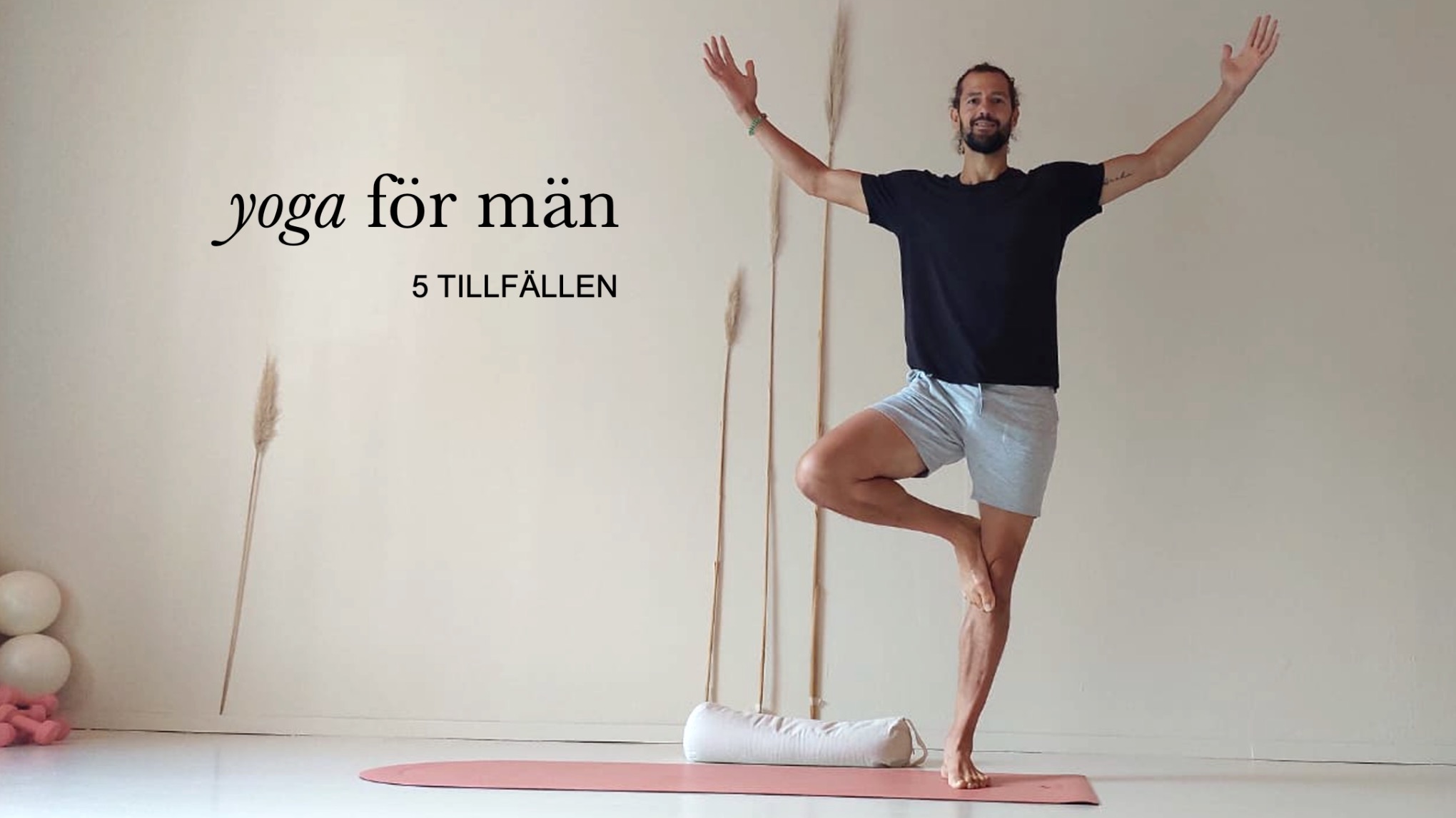 Kurs: Yoga för män - 5 lördagar i vinter