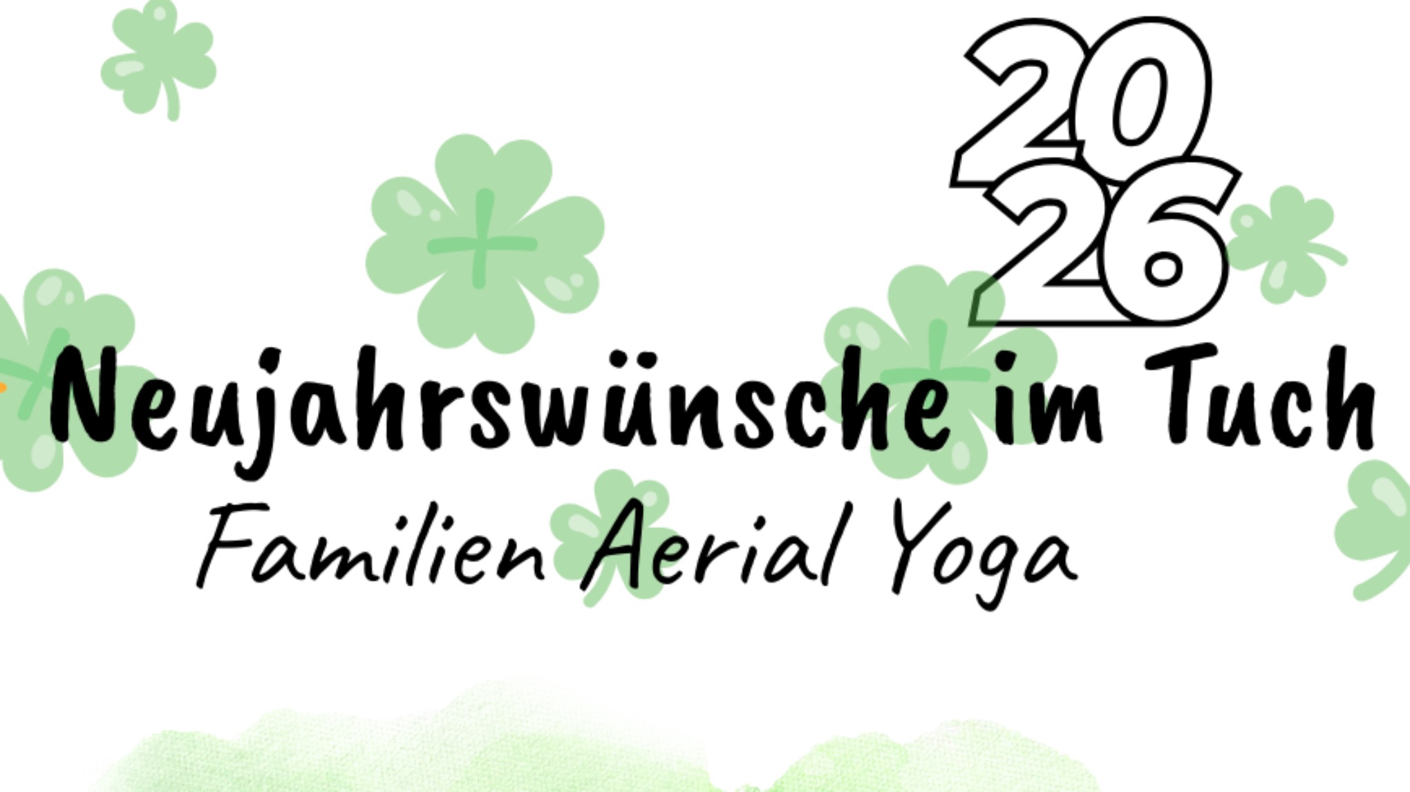 ✨ Familien Aerial Yoga – Neujahrswünsche im Tuch (4-10 Jahre)