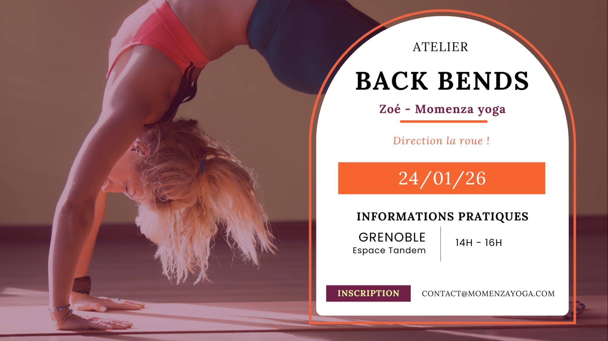 Extension du dos sans bobo - Vers la Roue