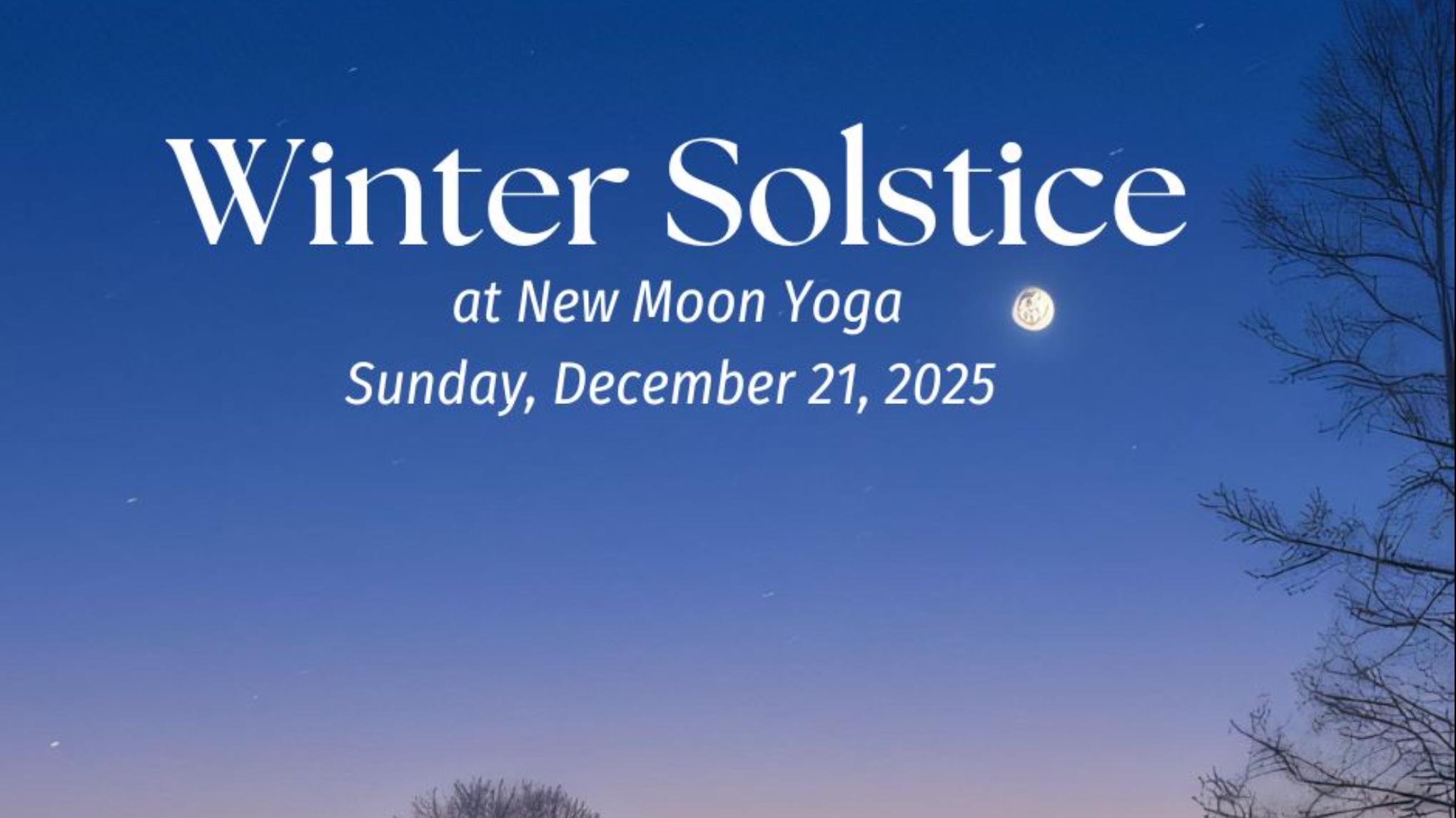 Winter Solstice:  Guided Meditation (4pm)