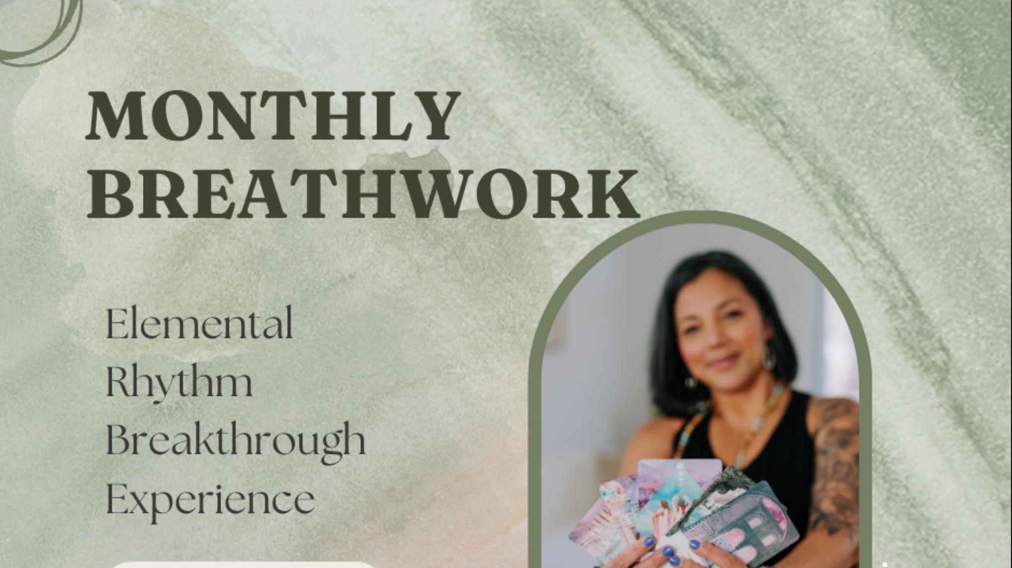 ✨Elemental Rhythm Breath through Breathwork Experience with Rita🍃