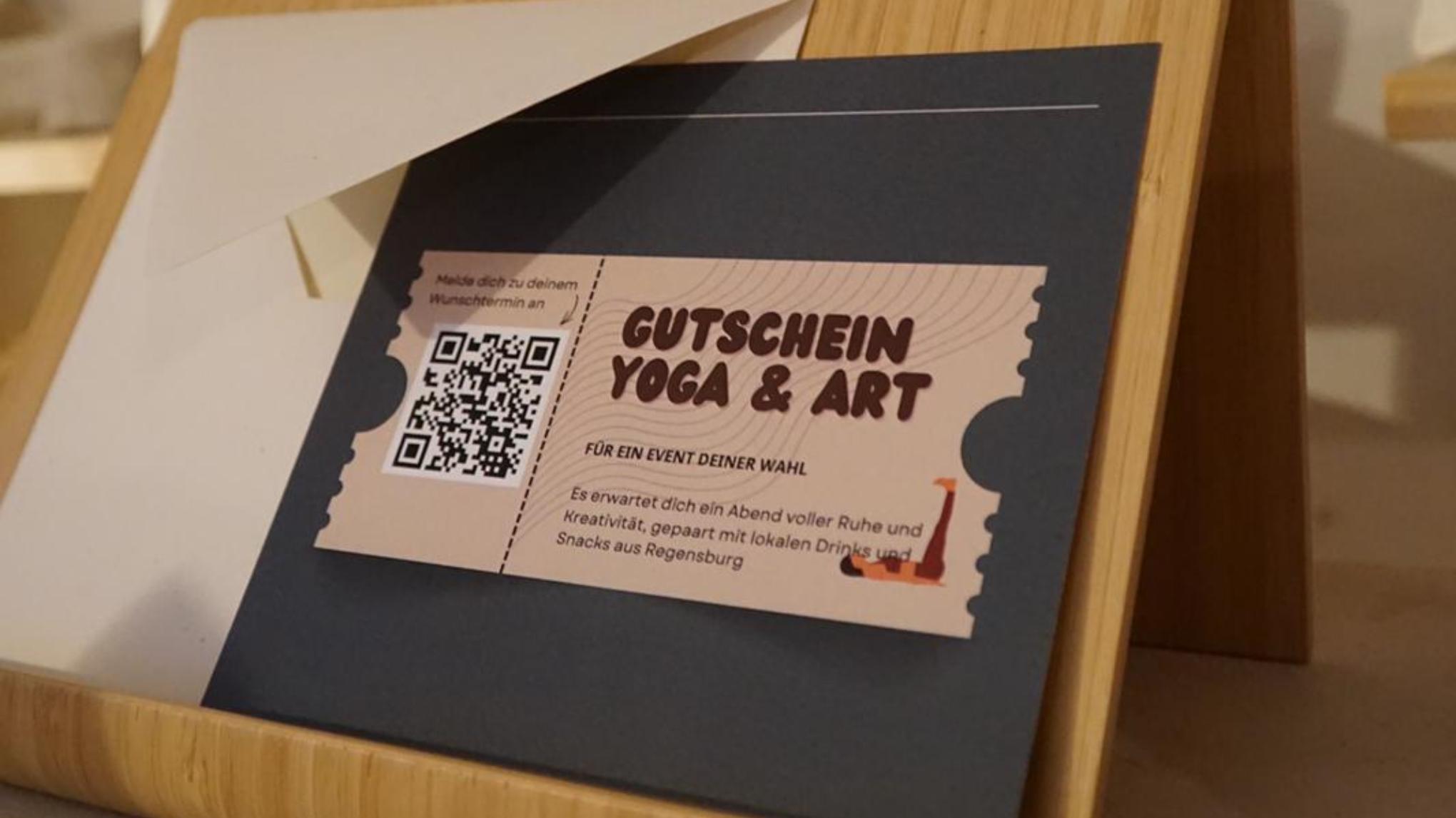 Gutschein Yoga & Art