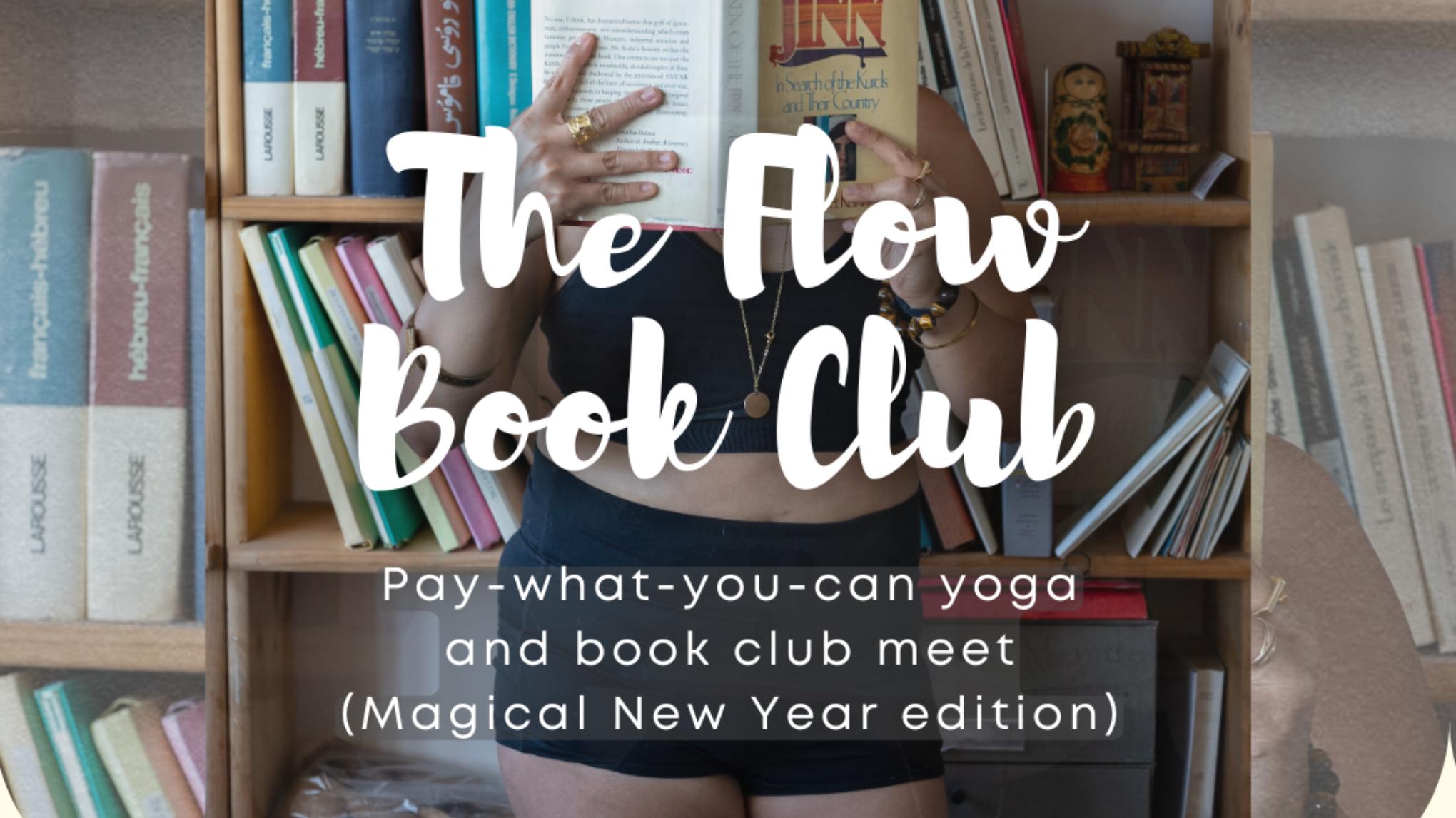 The Flow Book Club: pay-what-you-can yoga and book club meeting