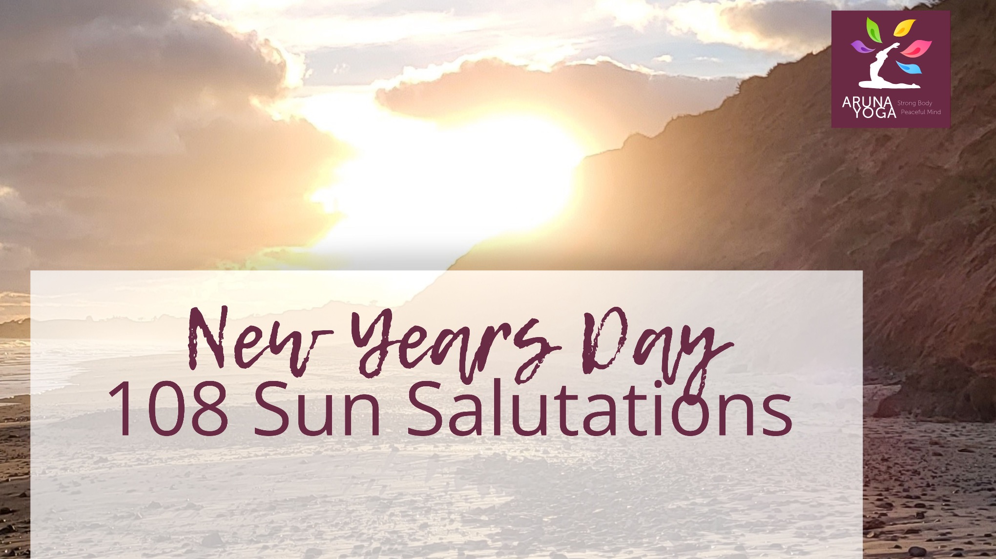 New Years Day - 108 Sun Salutations ONLINE
