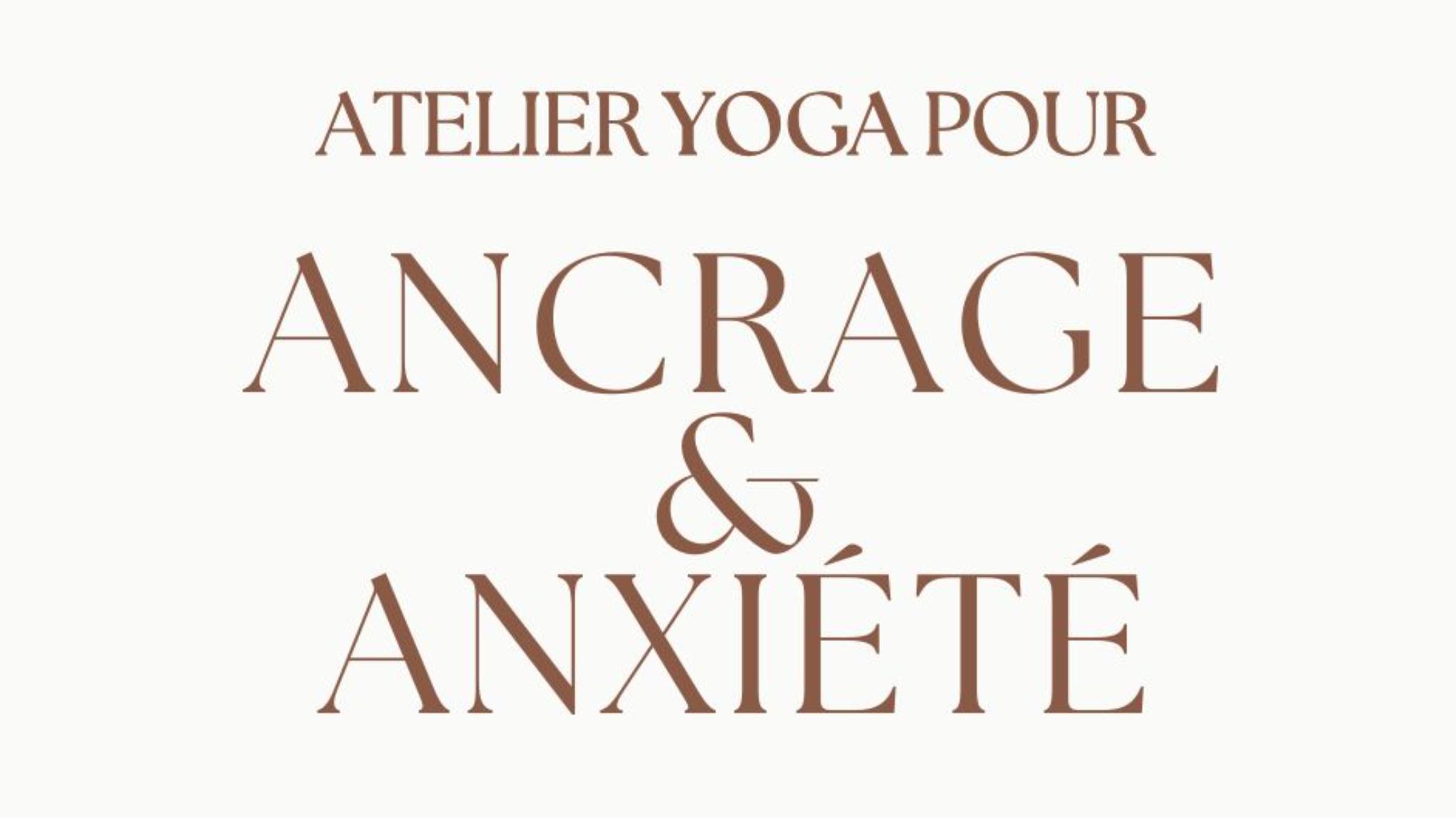 Yoga pour l'ancrage & l'anxiété – avec Tuhin